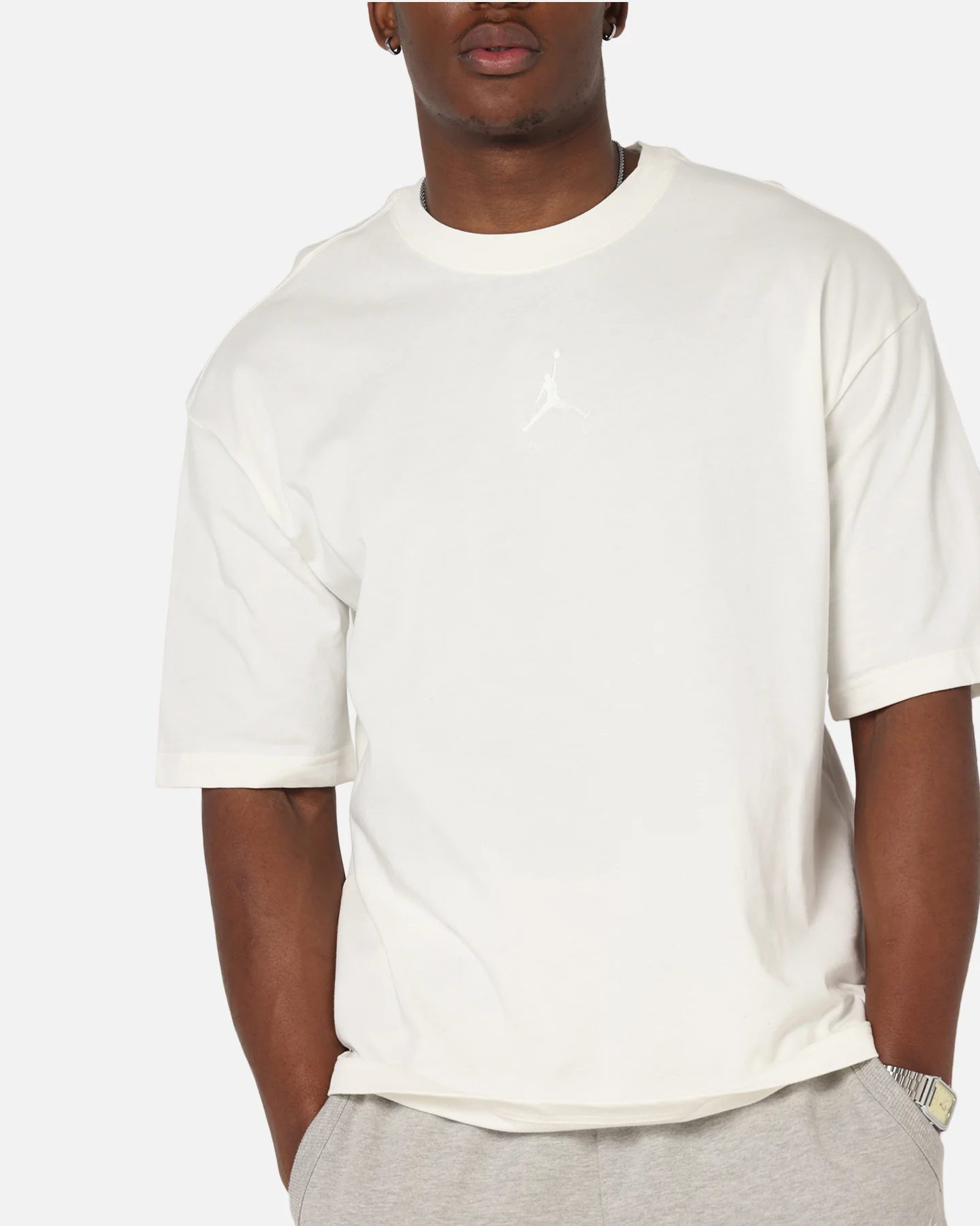 Jordan Flight Essentials Oversized Crewneck T-Shirt Sail/Sail - Image 6