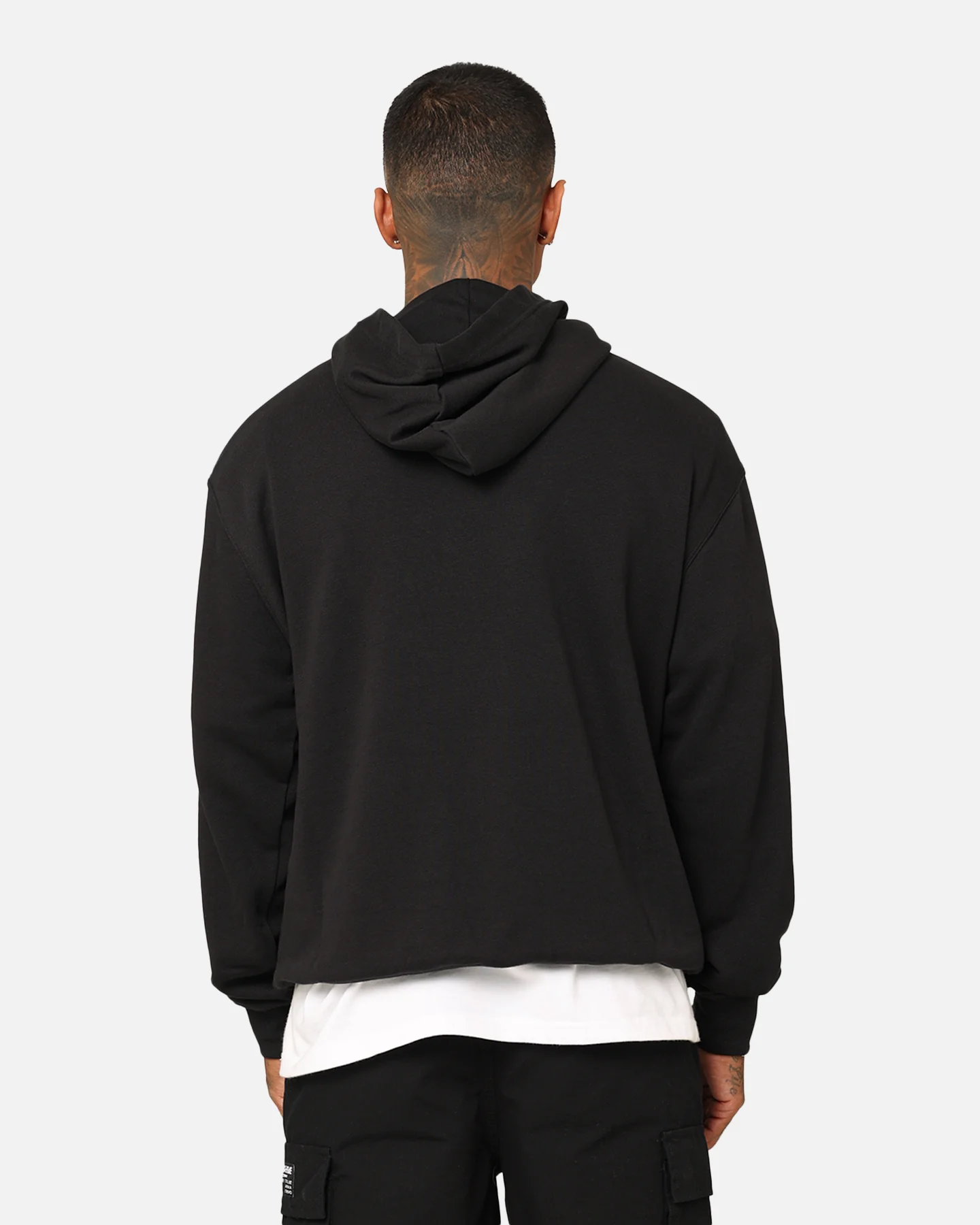 Jordan Flight MVP Fleece Pullover Hoodie Black - Image 4