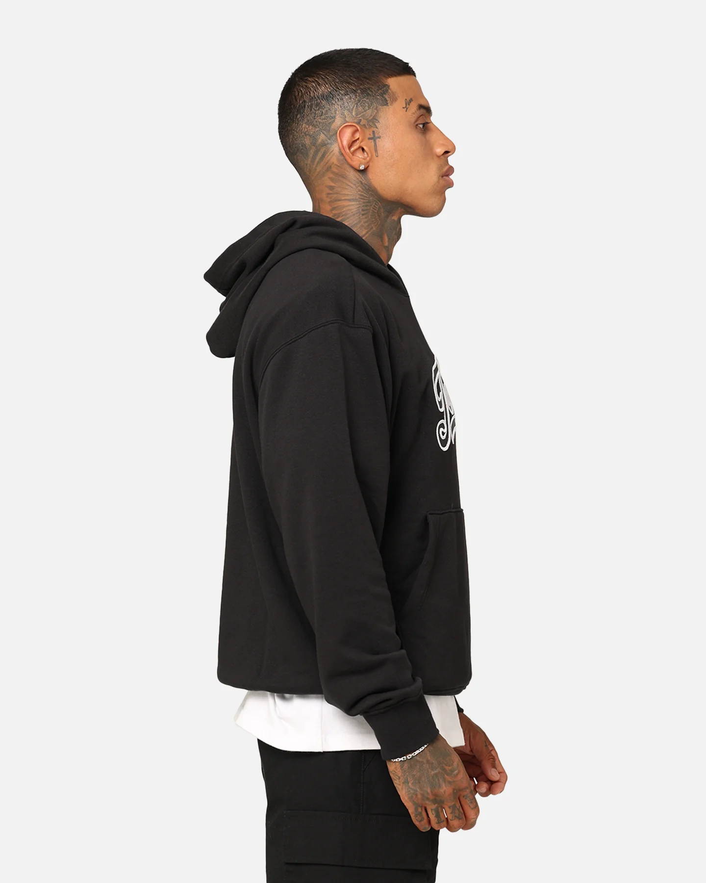 Jordan Flight MVP Fleece Pullover Hoodie Black - Image 5
