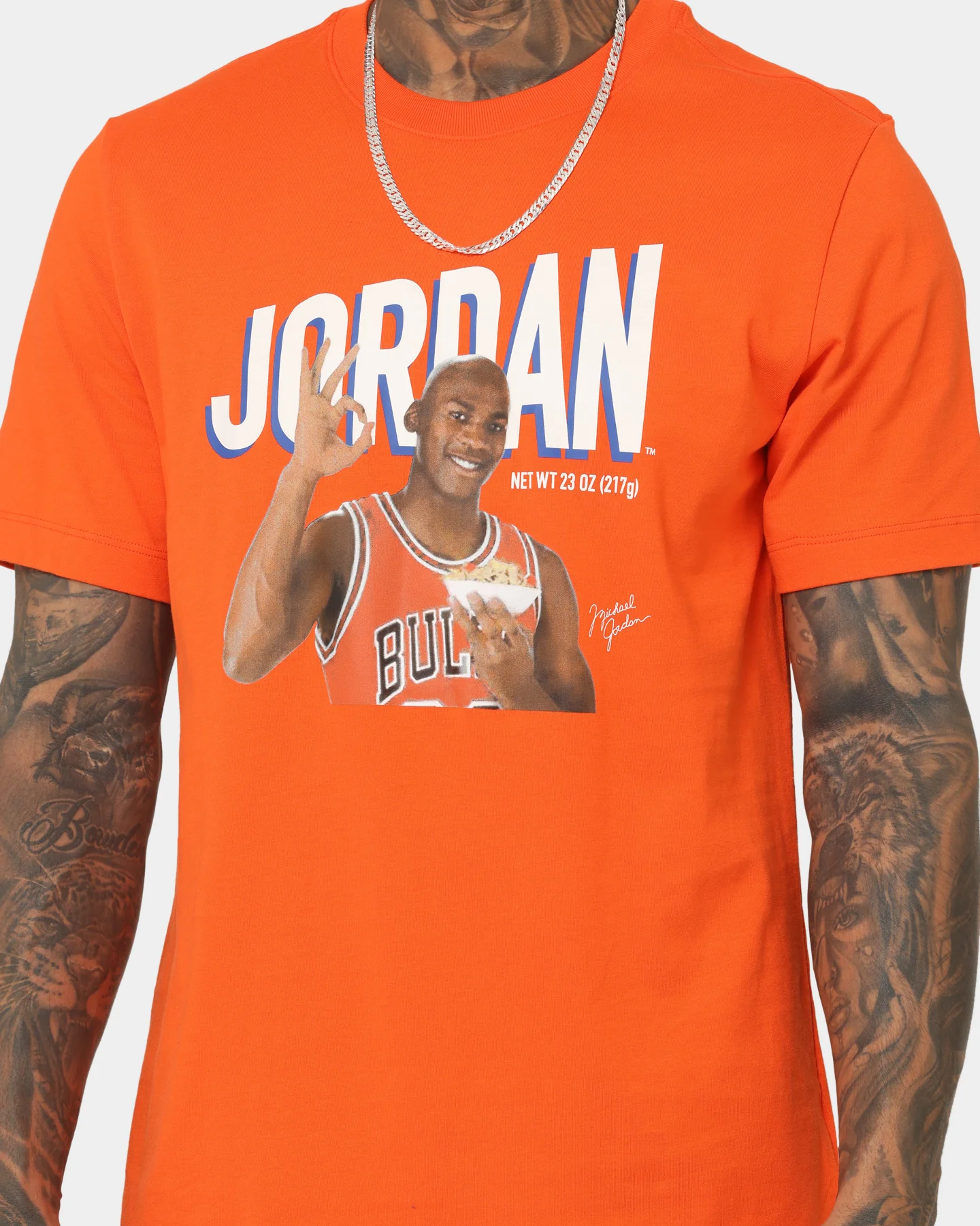 Jordan Flight MVP Photo T-Shirt Rush Orange - Image 3