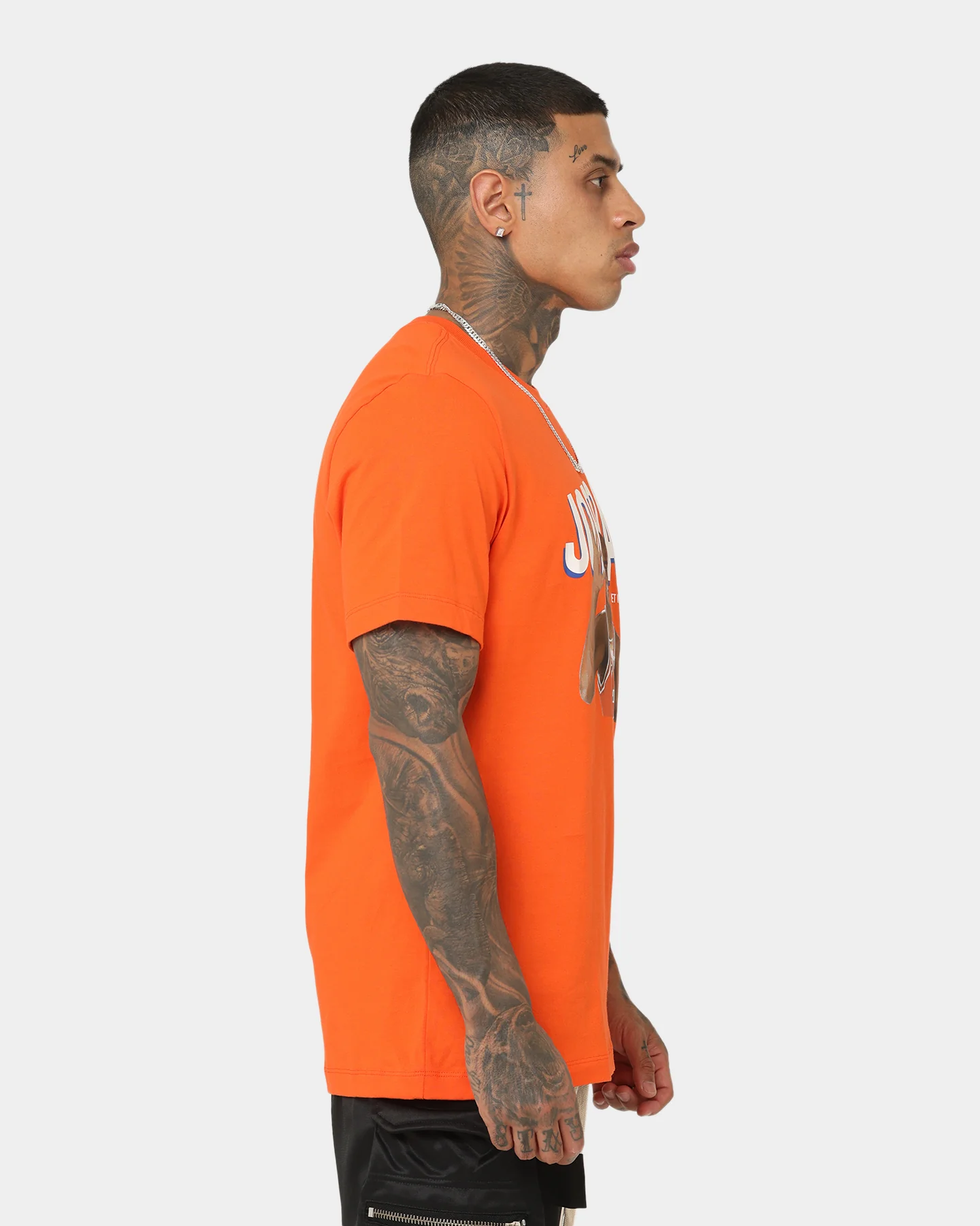 Jordan Flight MVP Photo T-Shirt Rush Orange - Image 5