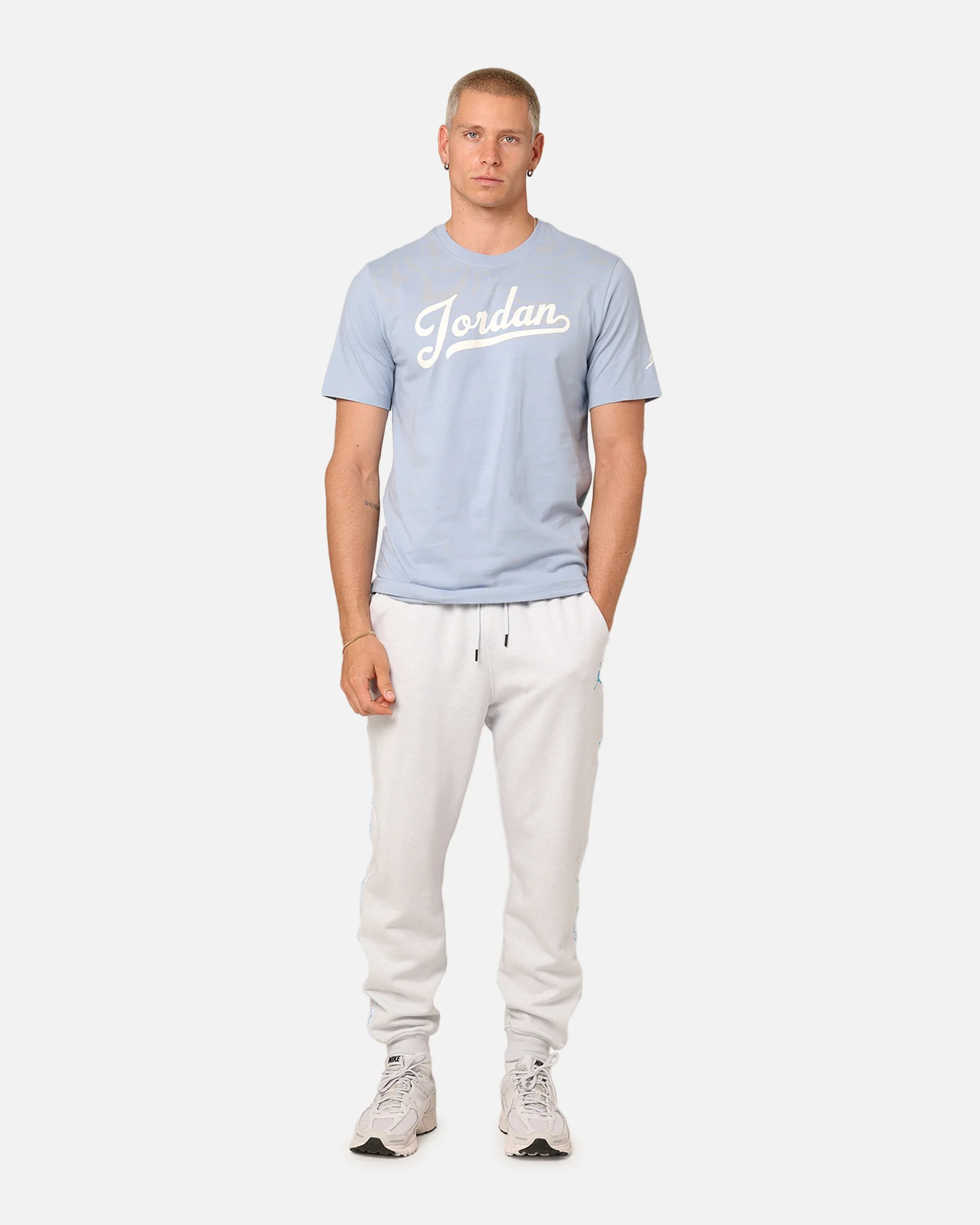 Jordan Flight MVP T-Shirt Blue Grey/Sail - Image 2