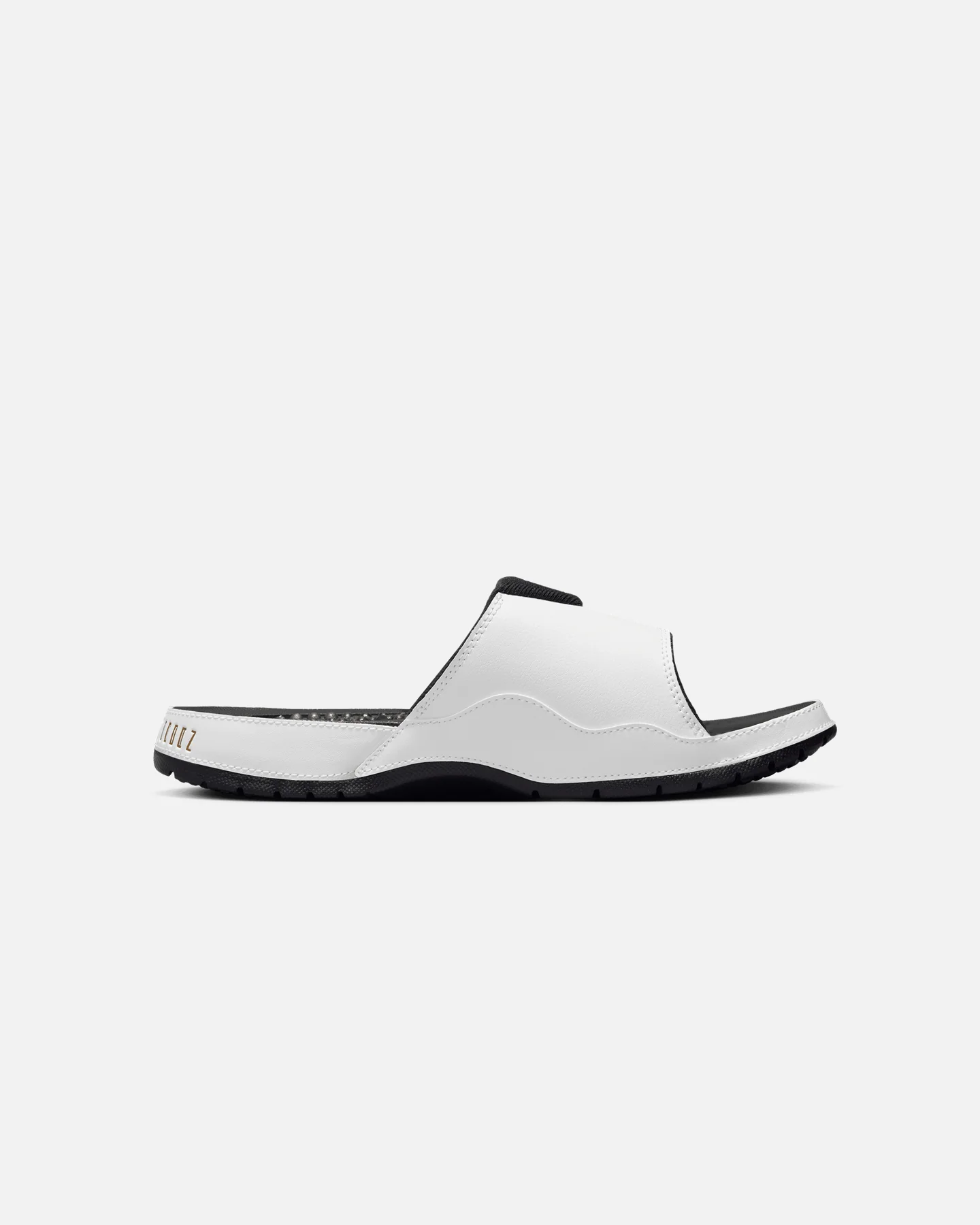 Jordan Hydro Xi Retro Slides White/Metallic Gold - Image 3