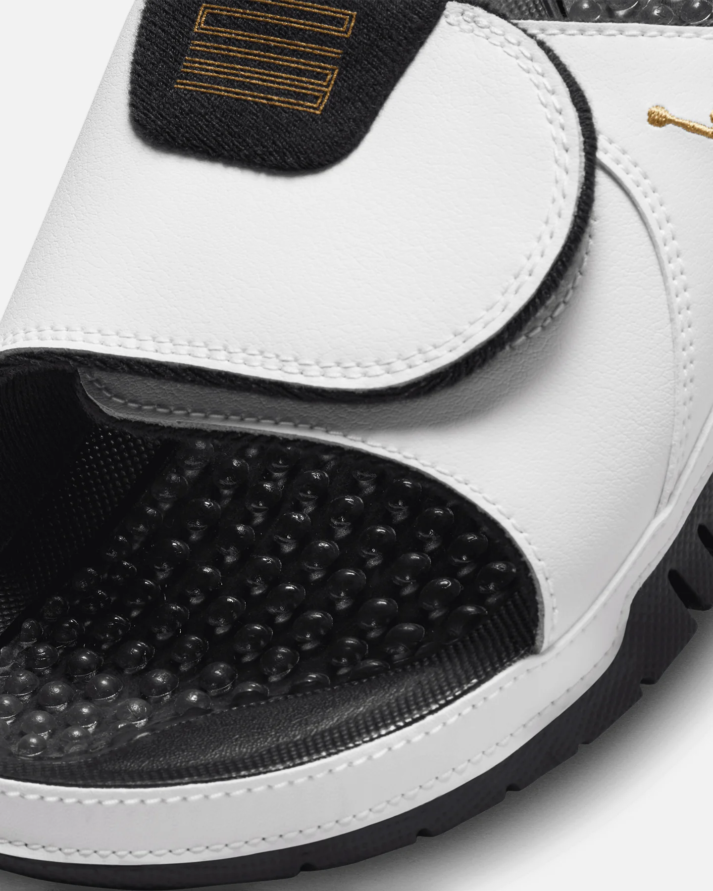 Jordan Hydro Xi Retro Slides White/Metallic Gold - Image 6
