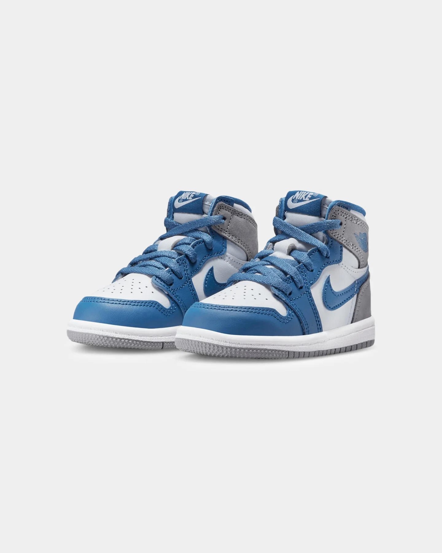 Jordan Infants' Air Jordan 1 Retro High OG (TD) "True Blue" True Blue/White - Image 2