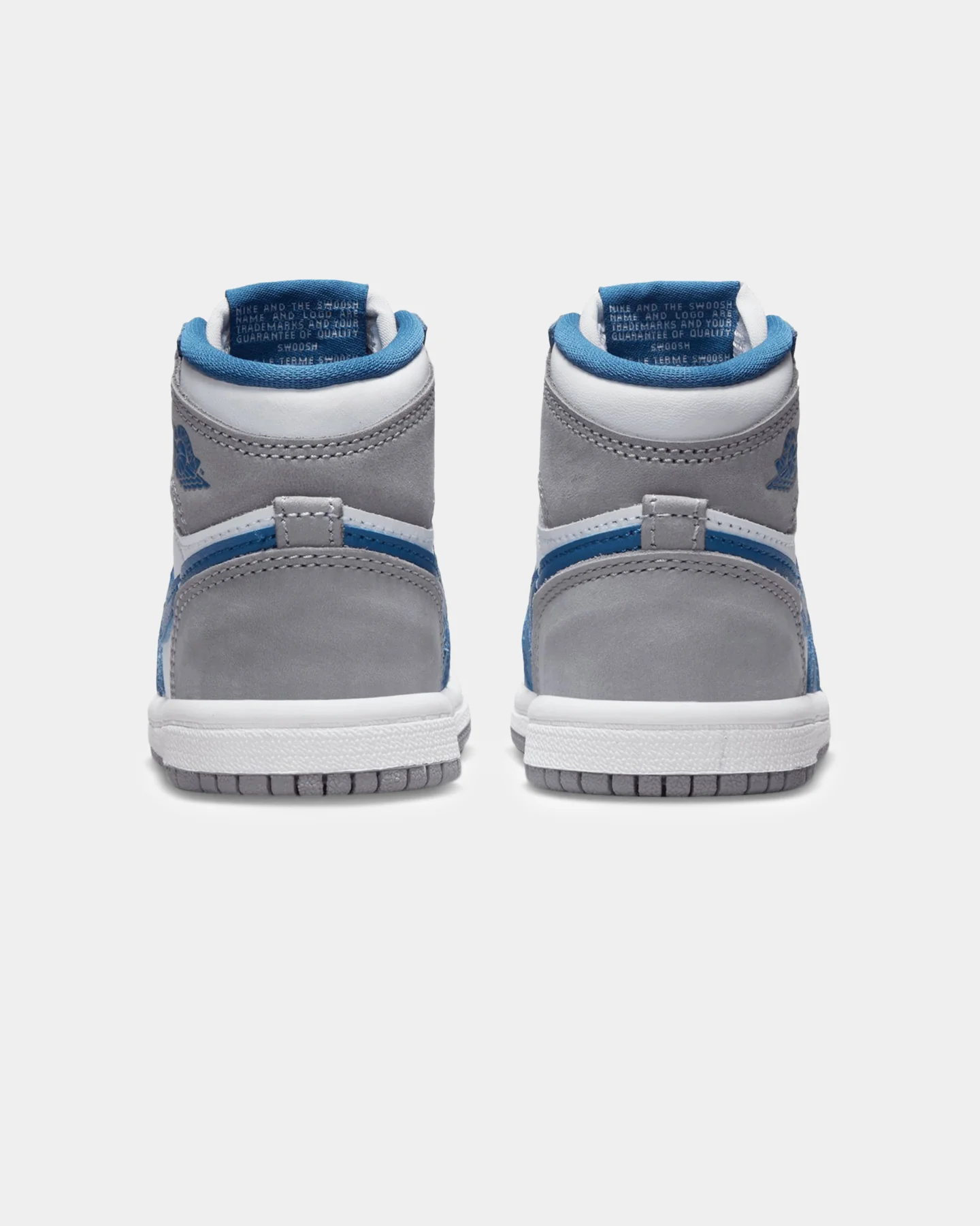 Jordan Infants' Air Jordan 1 Retro High OG (TD) "True Blue" True Blue/White - Image 3