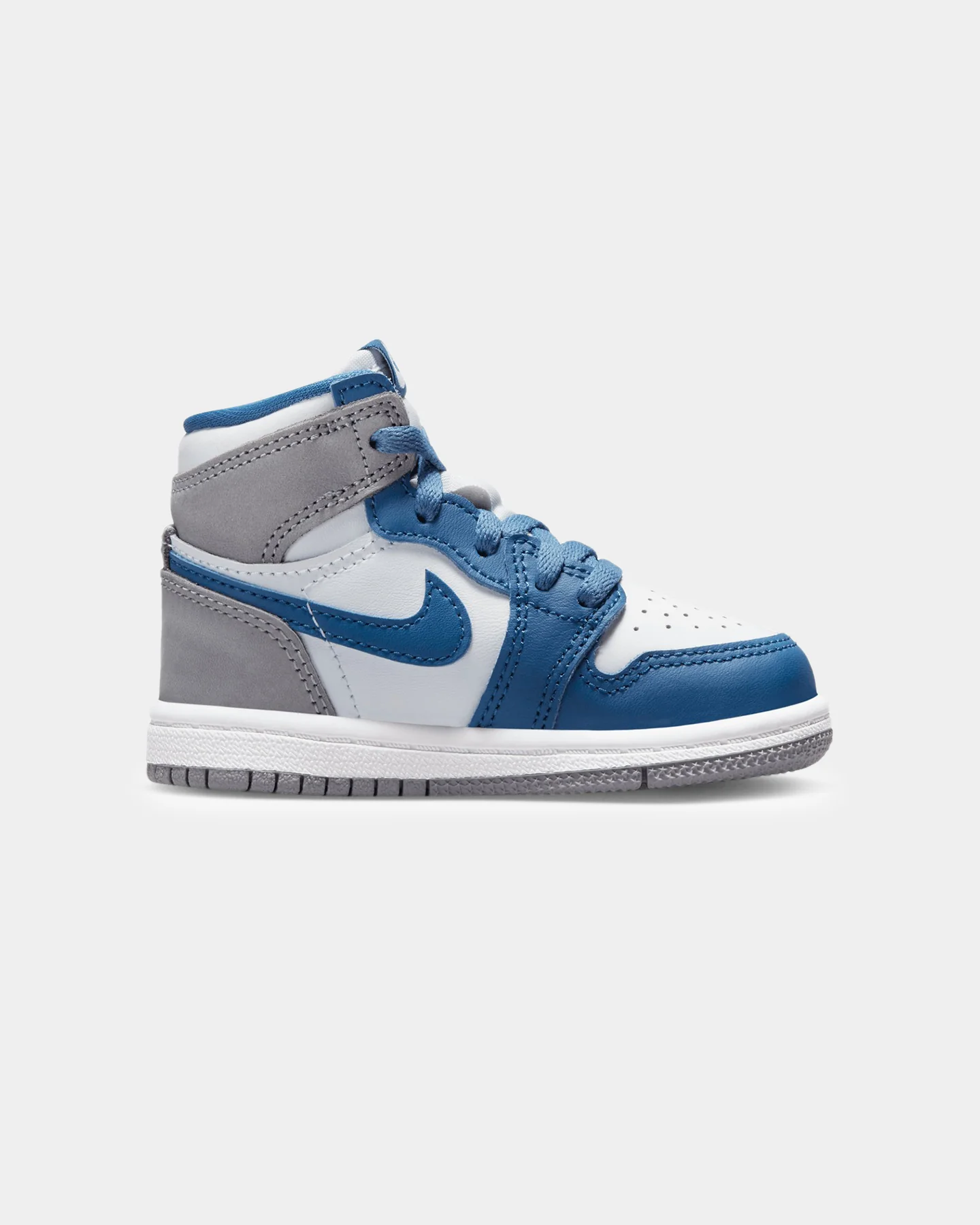 Jordan Infants' Air Jordan 1 Retro High OG (TD) "True Blue" True Blue/White - Image 4