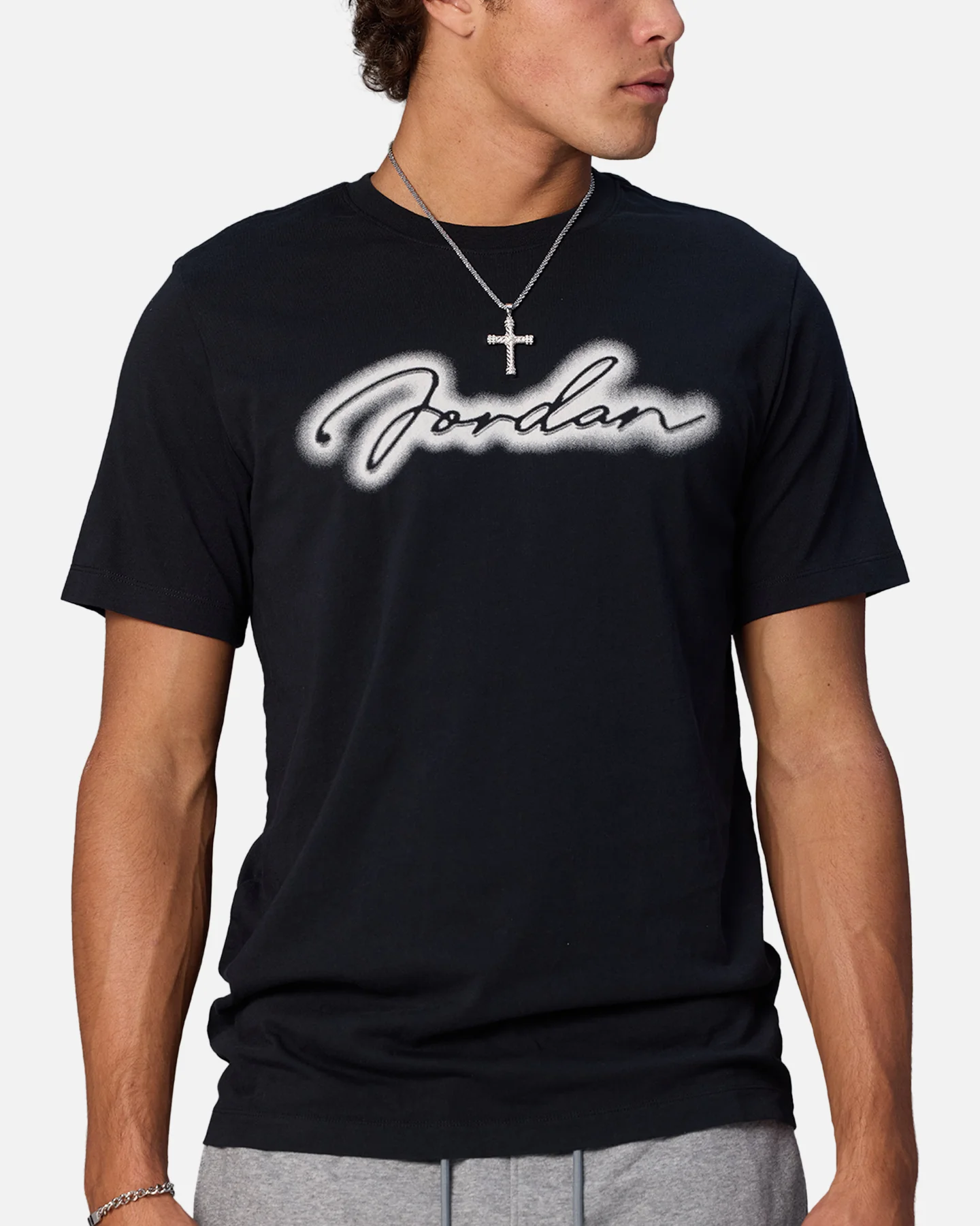 Jordan Jumpman Flight MVP T-Shirt Black/Sail - Image 6