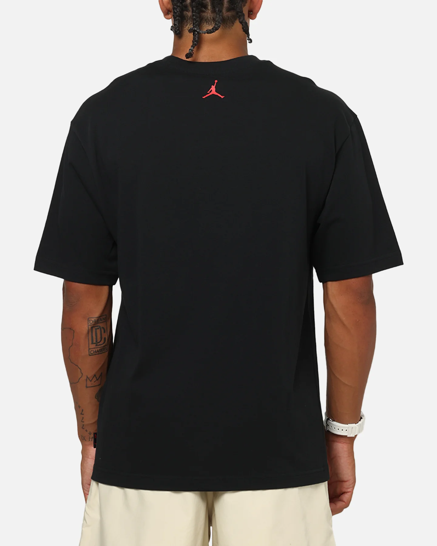Jordan Jumpman Graphic Jayson Tatum T-Shirt Black/University Red - Image 3