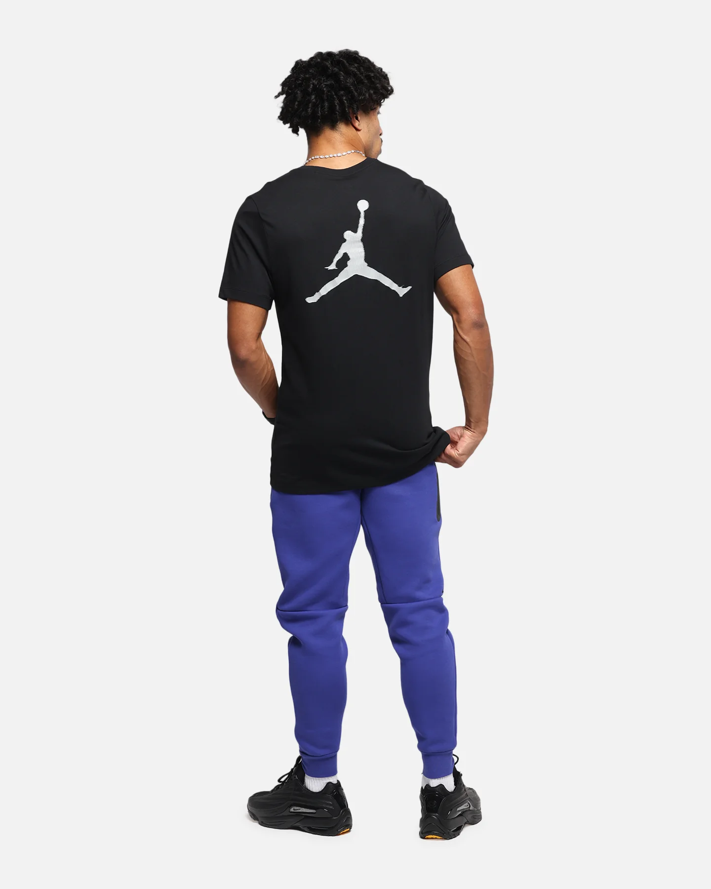 Jordan Jumpman MVP T-Shirt Black/Grey - Image 3
