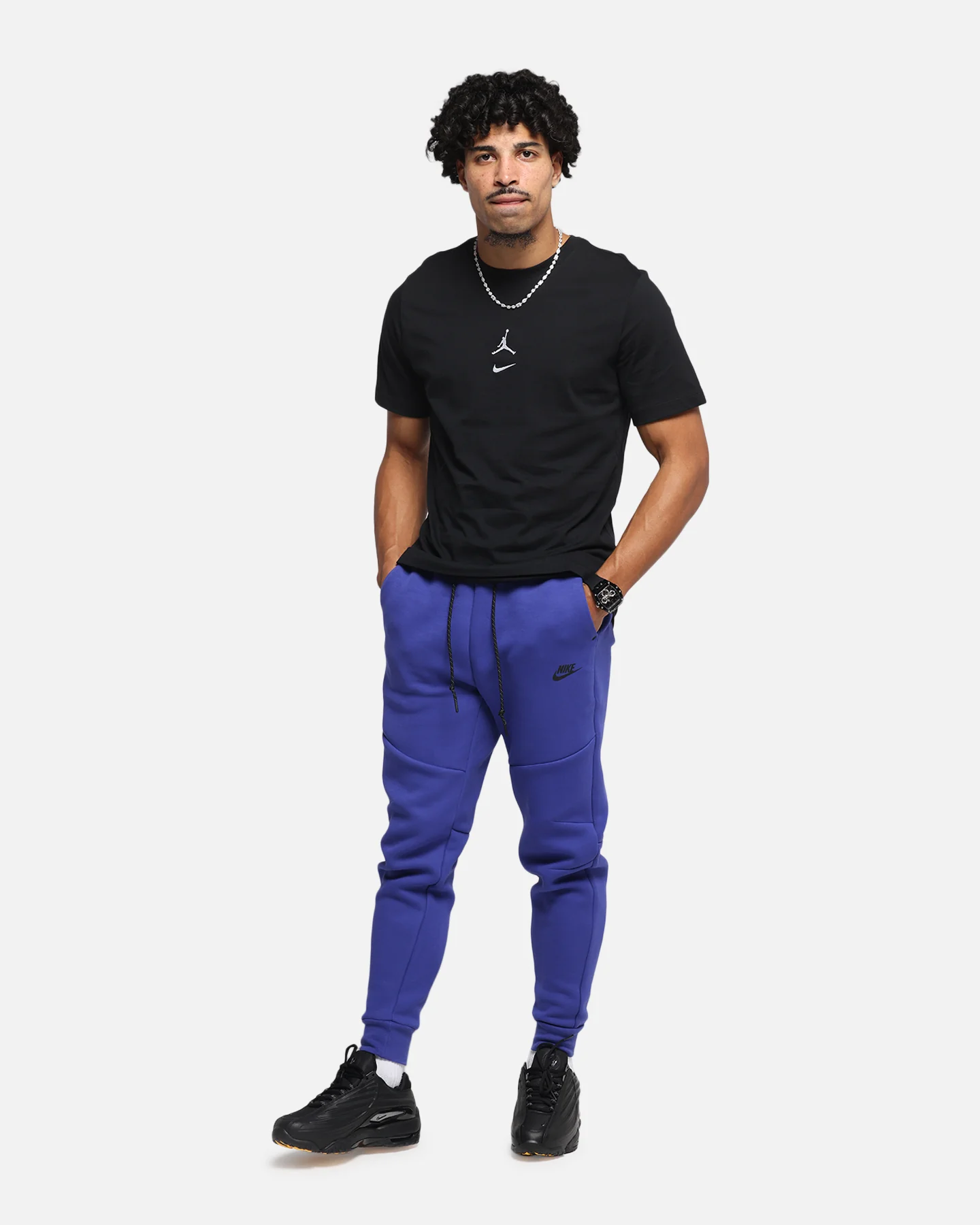 Jordan Jumpman MVP T-Shirt Black/Grey - Image 4