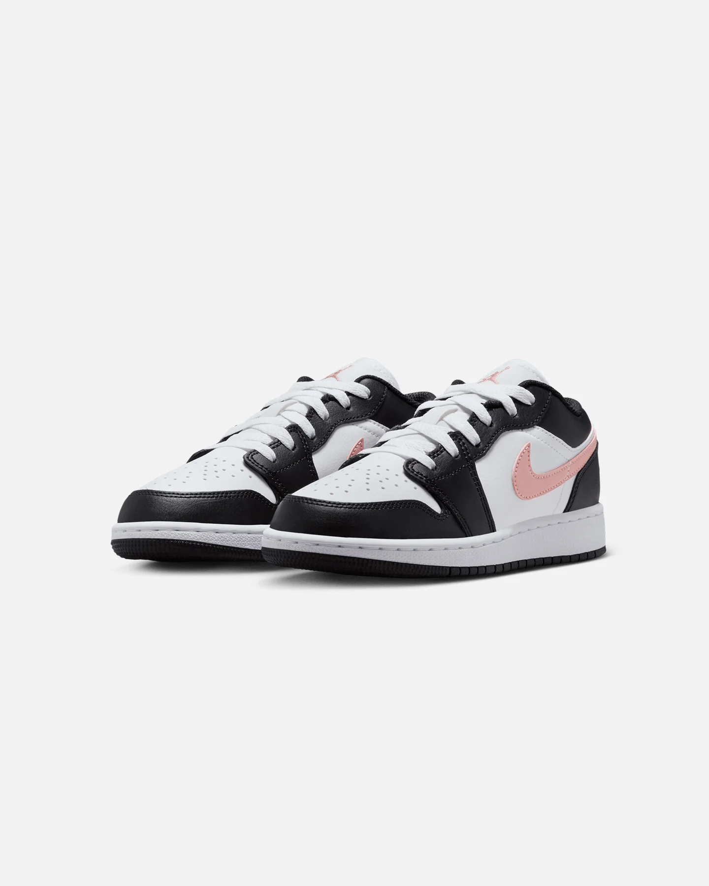 Jordan Kids' Air Jordan 1 Low (GS) White/Pink - Image 2