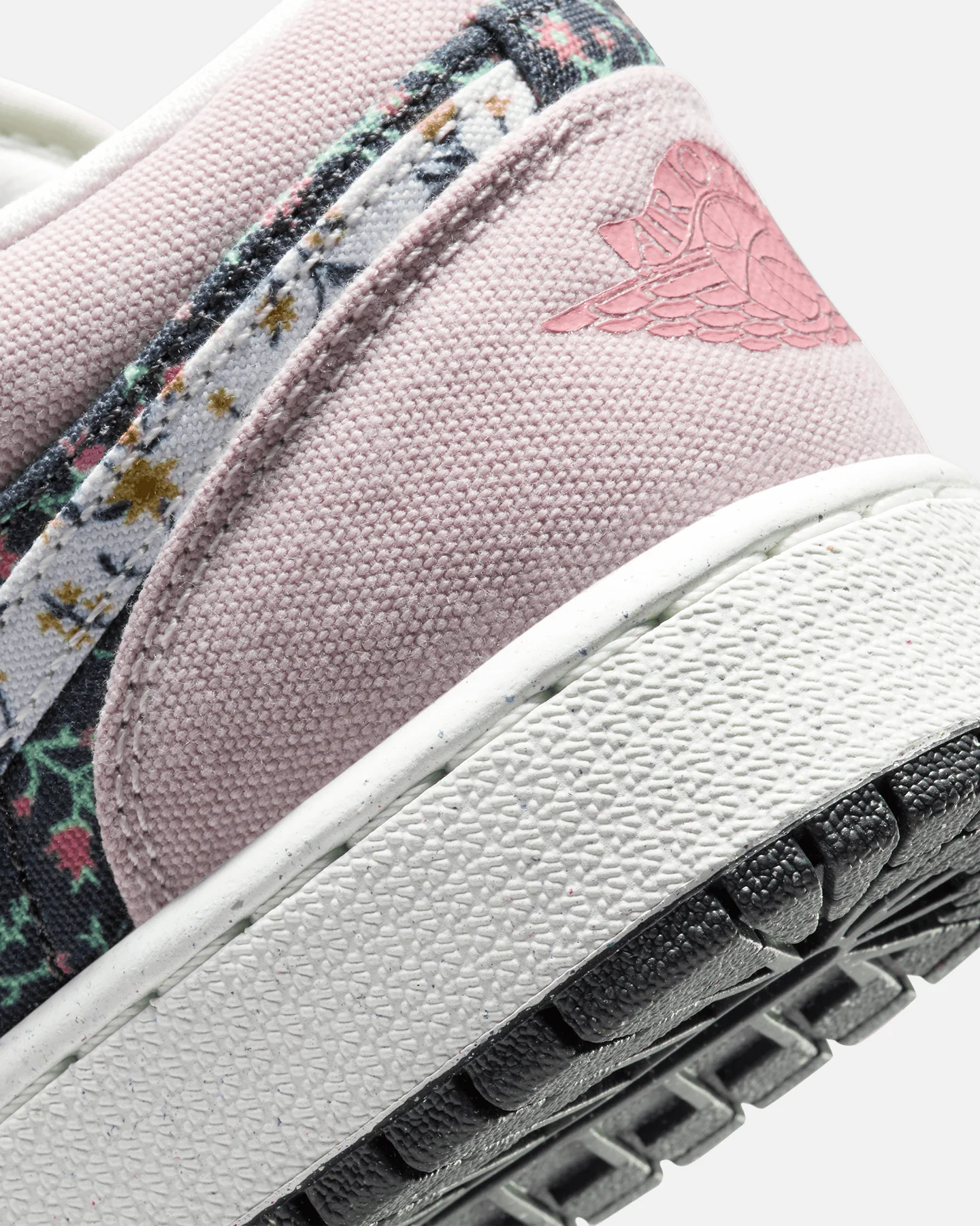 Jordan Kids' Air Jordan 1 Low SE "Floral" (GS) Platinum Violet - Image 7