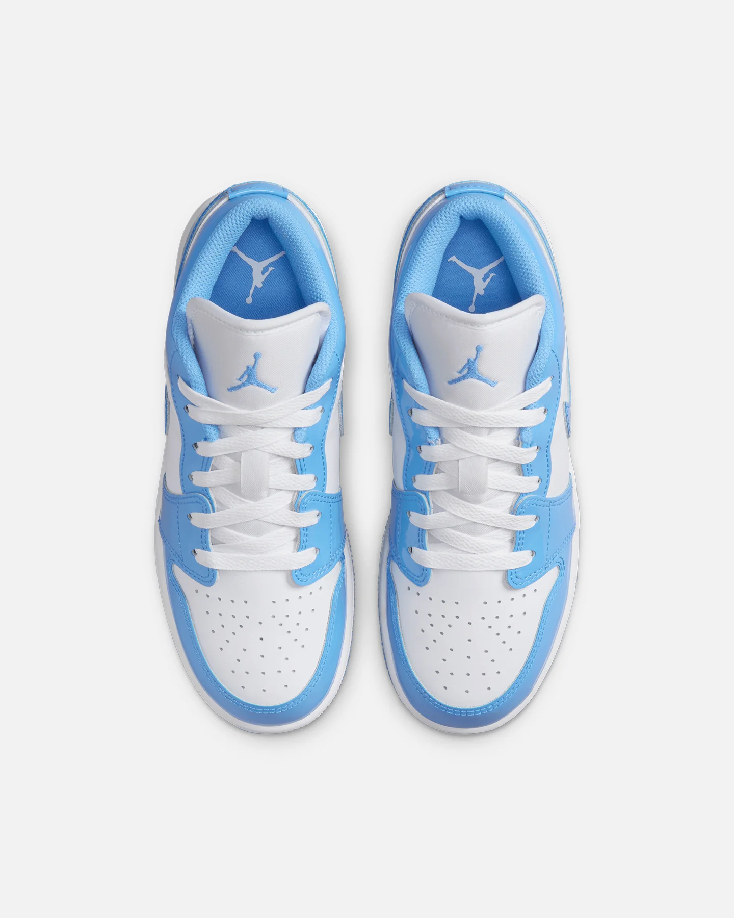 Jordan Kids' Air Jordan 1 Low SE (GS) White/Blue - Image 7