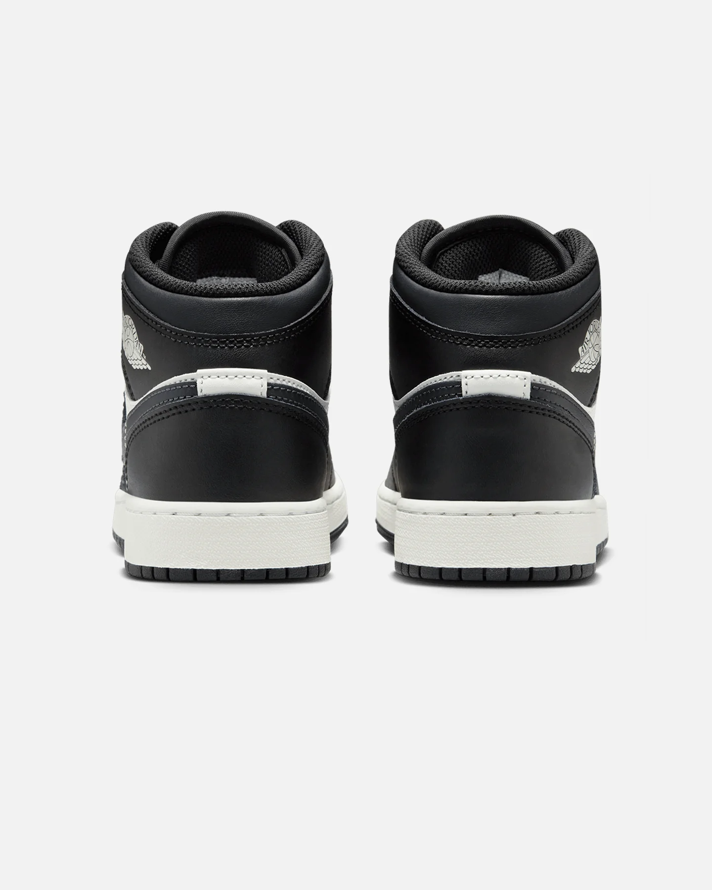Jordan Kids' Air Jordan 1 Mid (GS) Black/White - Image 3