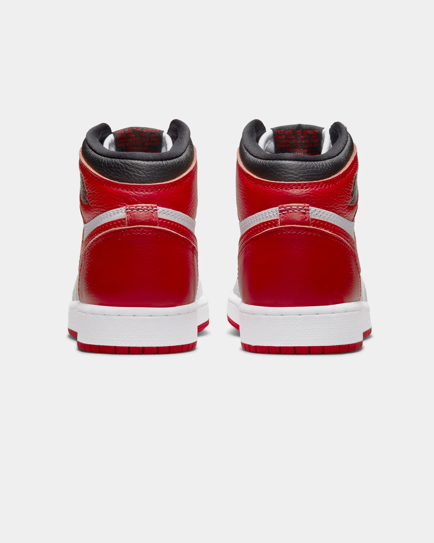 Jordan Kids' Air Jordan 1 Retro High OG (GS) "Heritage" White/University Red - Image 3
