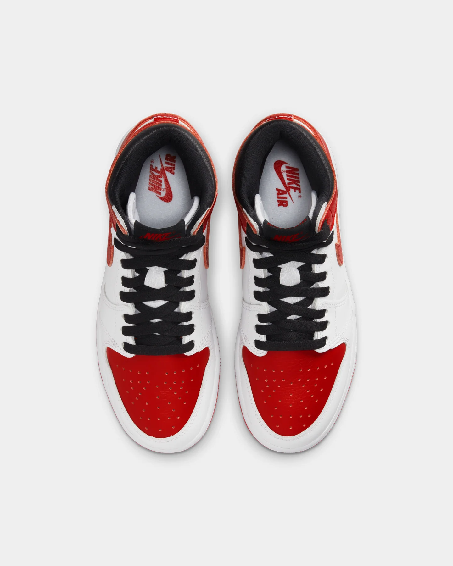 Jordan Kids' Air Jordan 1 Retro High OG (GS) "Heritage" White/University Red - Image 7