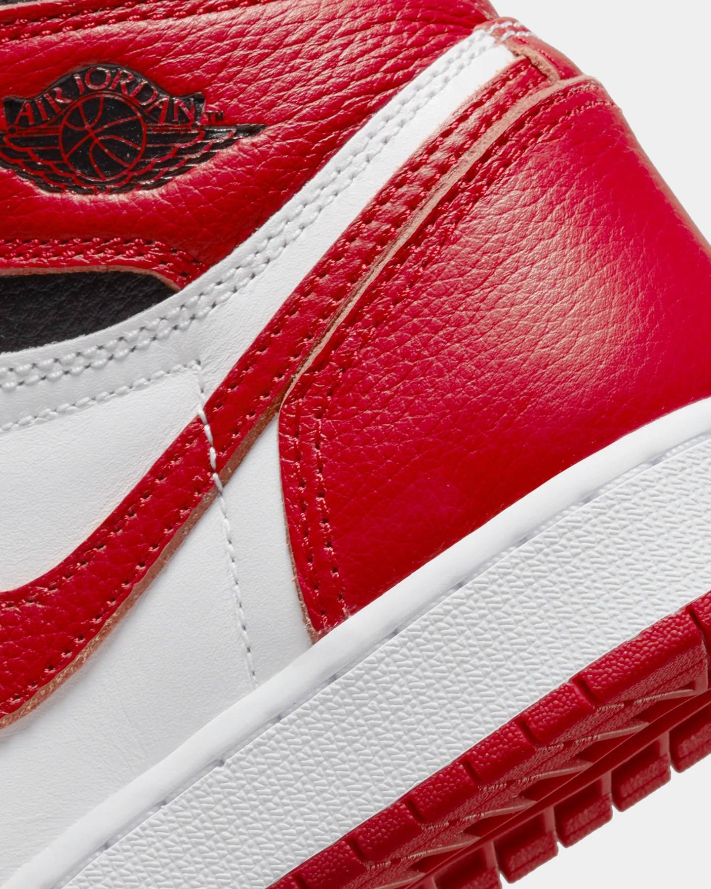 Jordan Kids' Air Jordan 1 Retro High OG (GS) "Heritage" White/University Red - Image 8