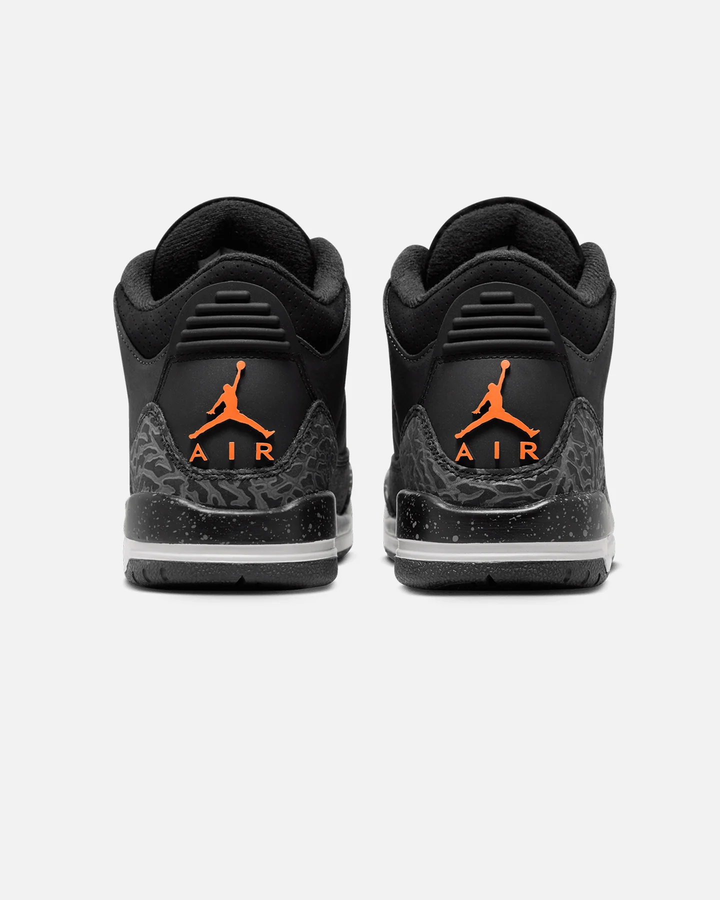 Jordan Kids' Air Jordan 3 Retro BG "Fear" (GS) Night Stadium/Total Orange - Image 3