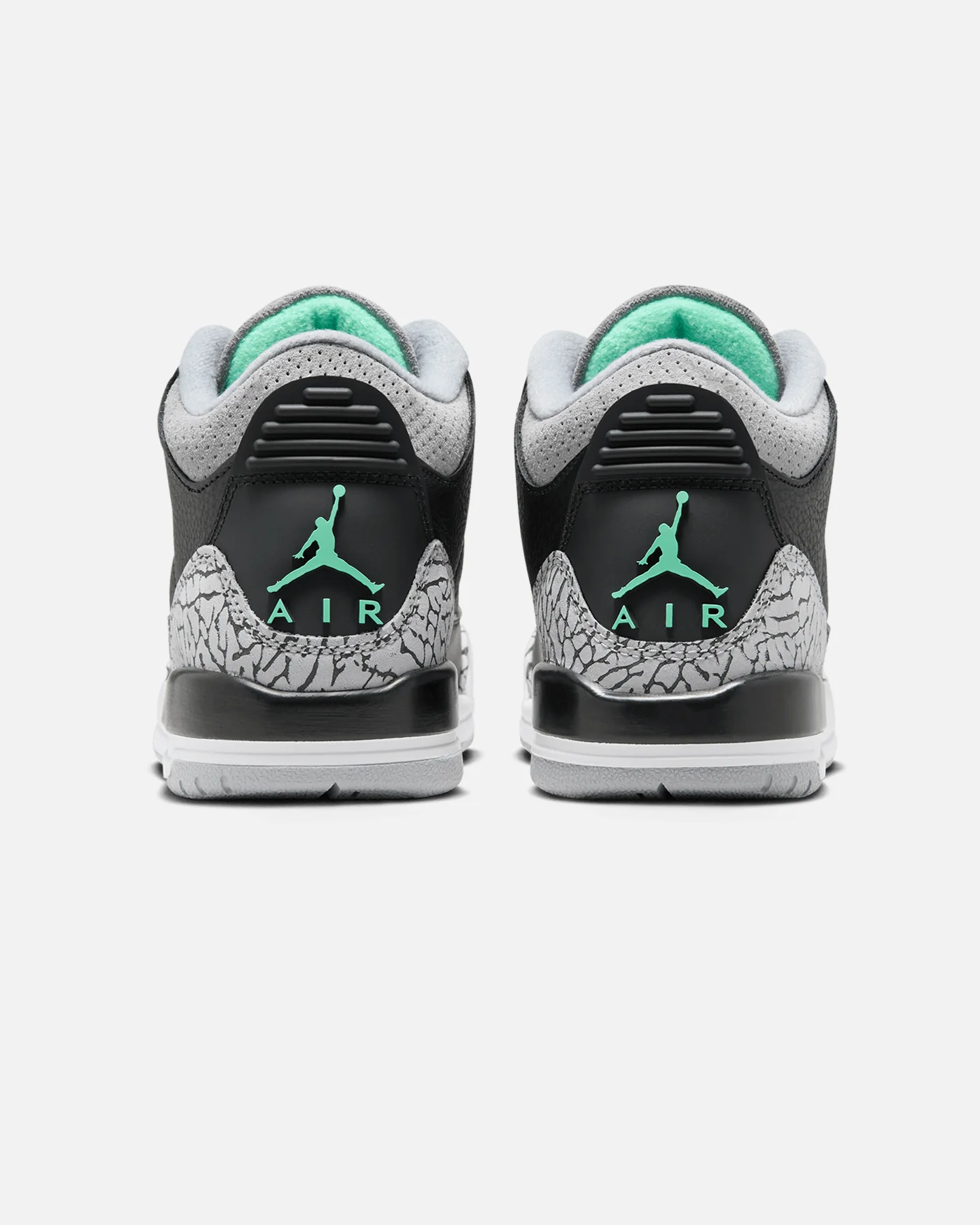 Jordan Kids' Air Jordan 3 Retro (GS) Black/Green Glow - Image 3