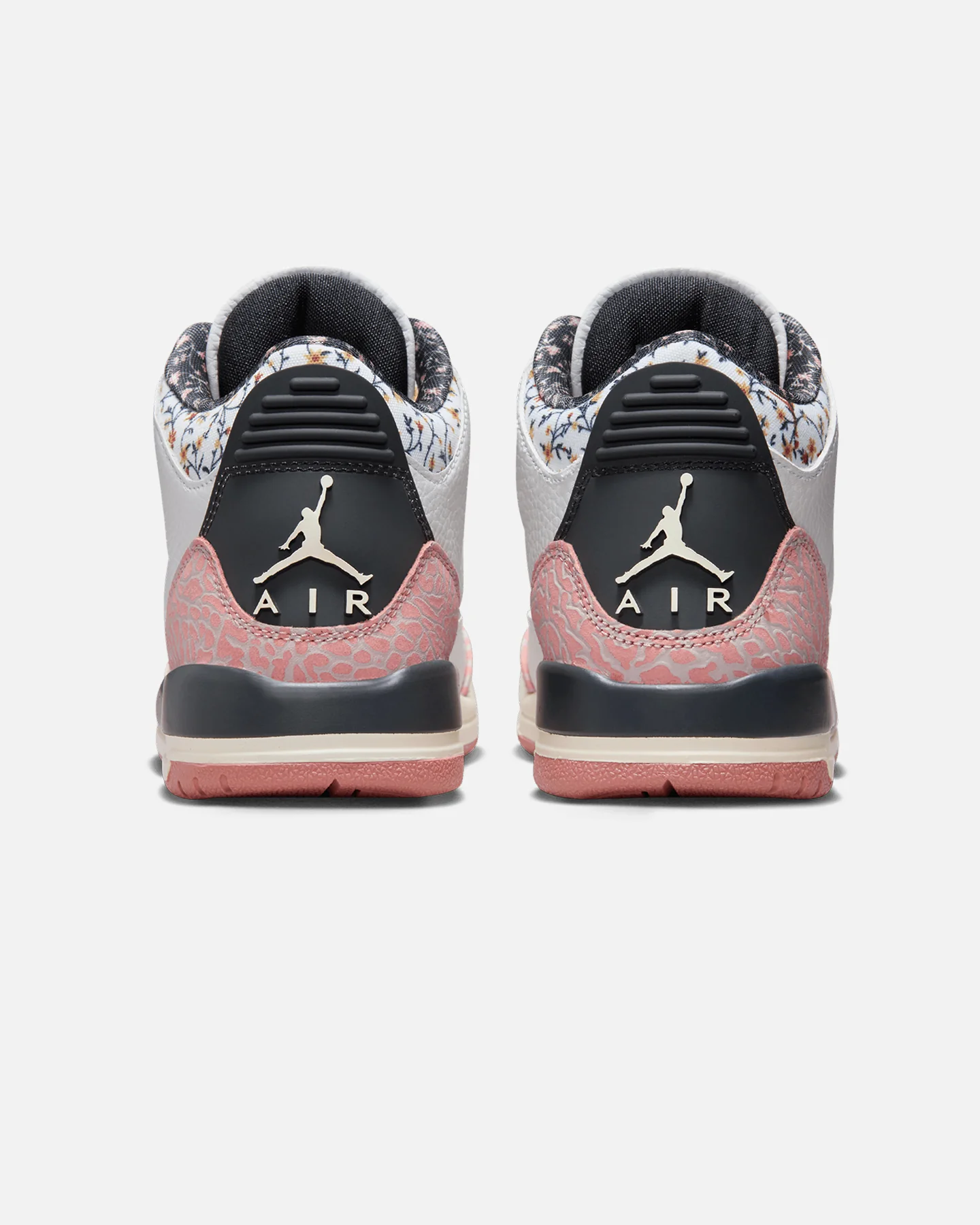 Jordan Kids' Air Jordan 3 Retro "Red Stardust" (GS) White/Anthracite - Image 3