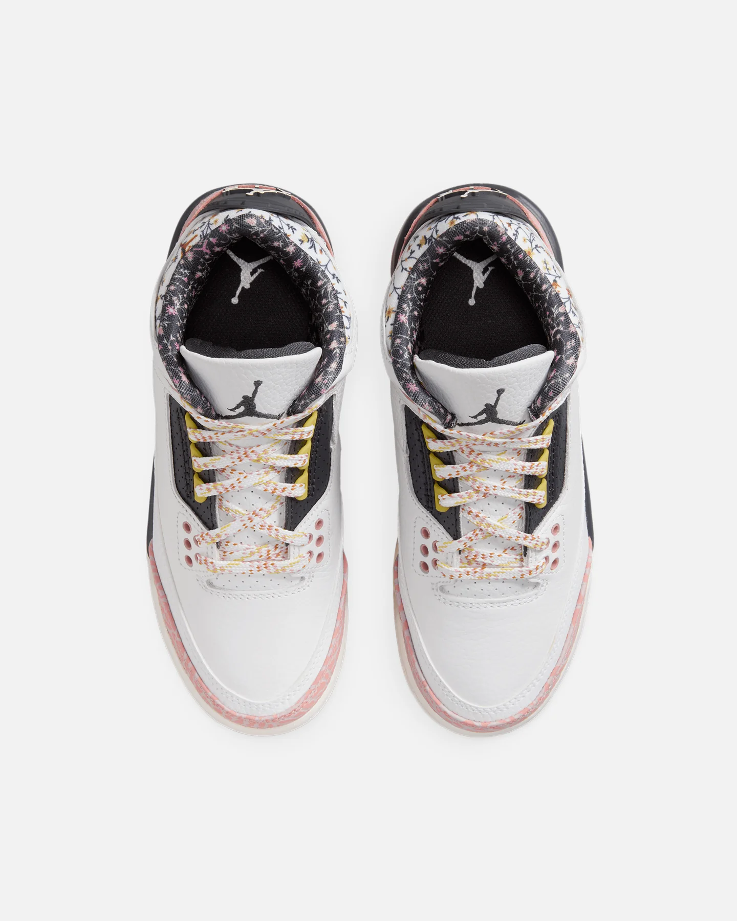 Jordan Kids' Air Jordan 3 Retro "Red Stardust" (GS) White/Anthracite - Image 7