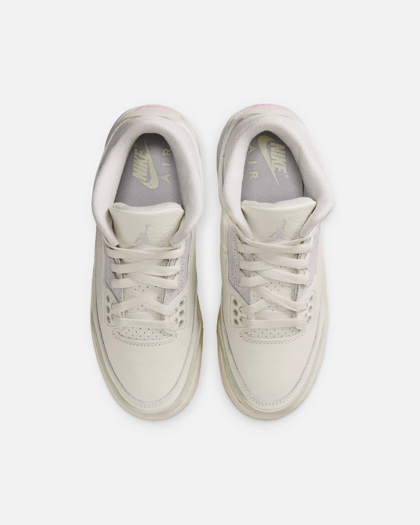 Jordan Kids' Air Jordan 3 Retro "Sail and Jade Aura" (GS) Sail - Image 7
