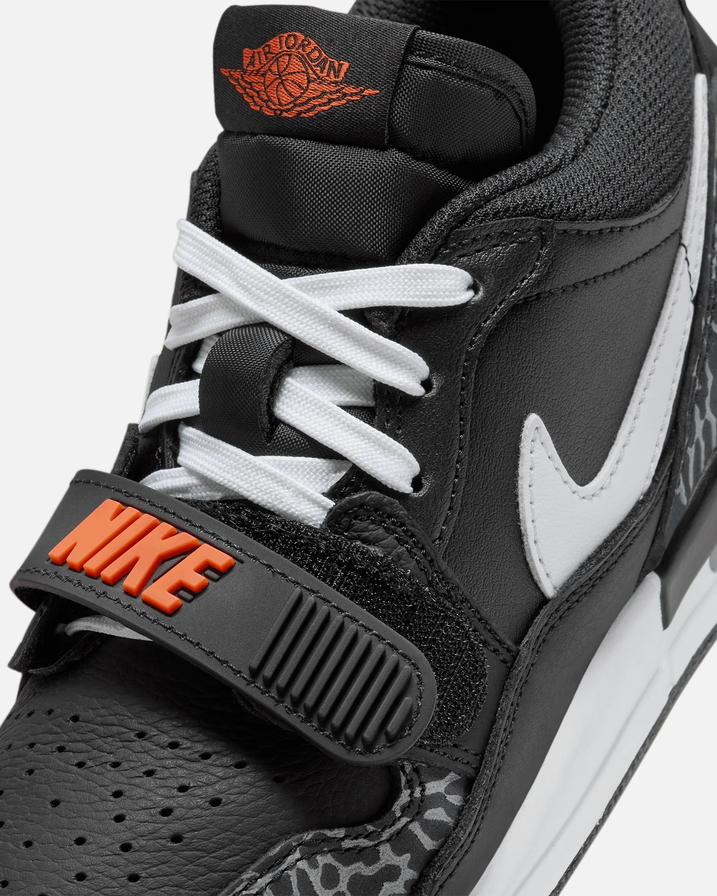 Jordan Kids' Air Jordan Legacy 312 Low (GS) Black/White/Orange - Image 6
