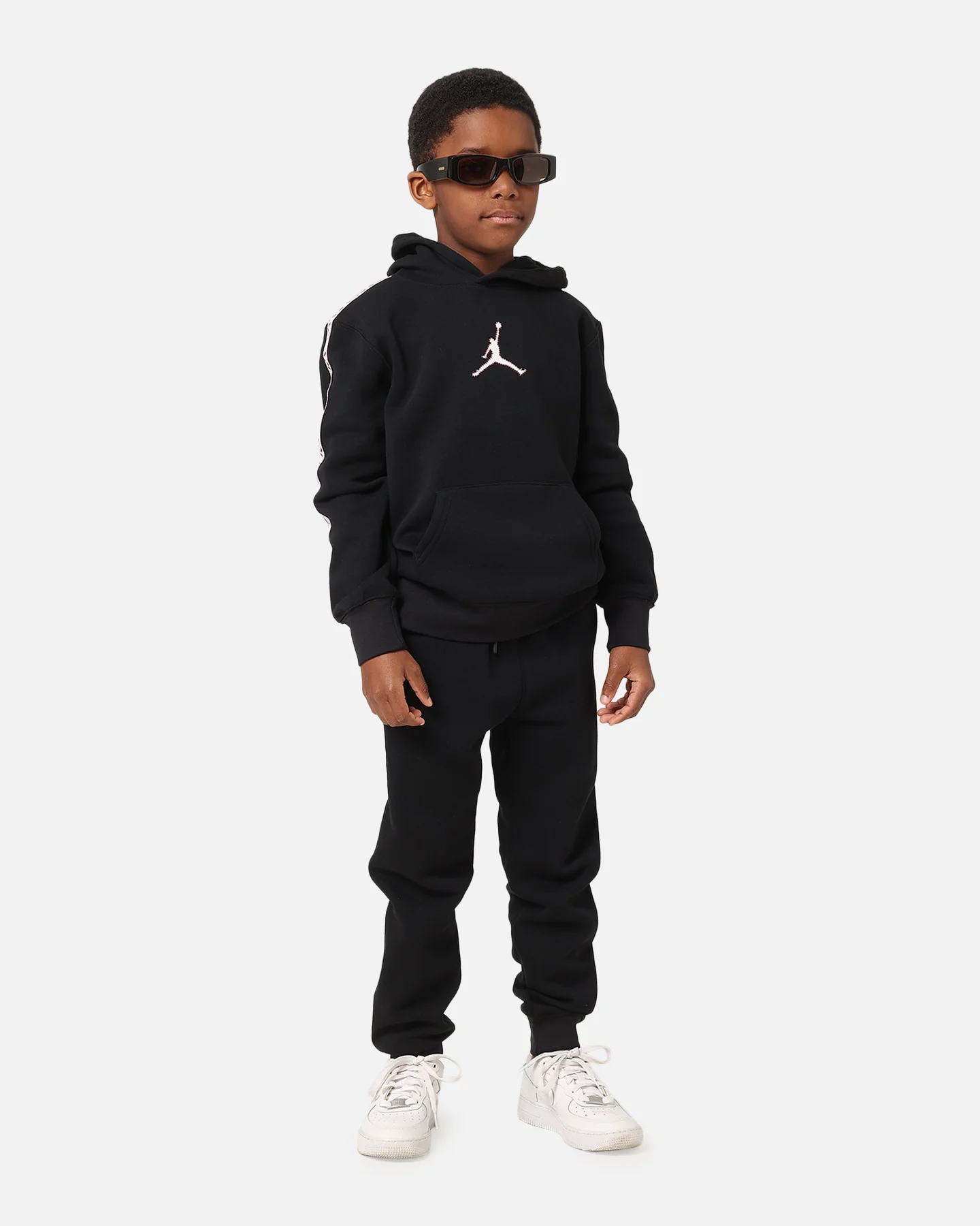 Jordan Kids' Flight MVP Fleece Trackpants Black - Image 2