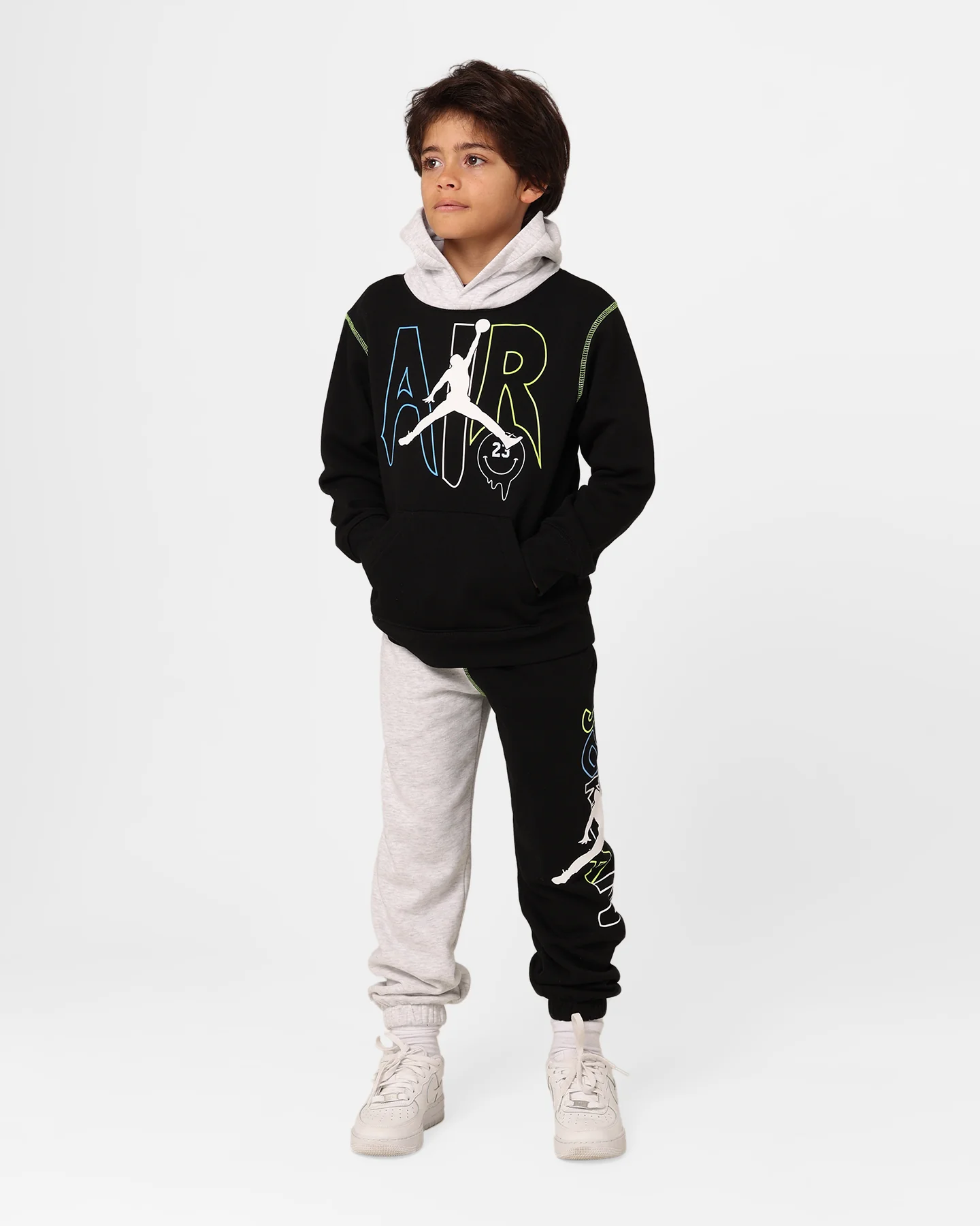 Jordan Kids' Lucid Dreams Fleece Pants Black - Image 2