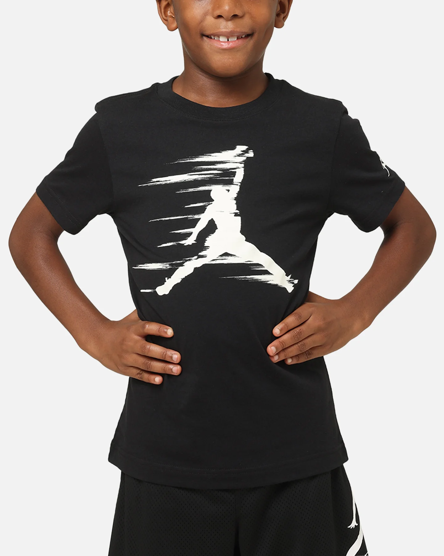 Jordan Kids' MVP Motion Jumpman T-Shirt Black - Image 2