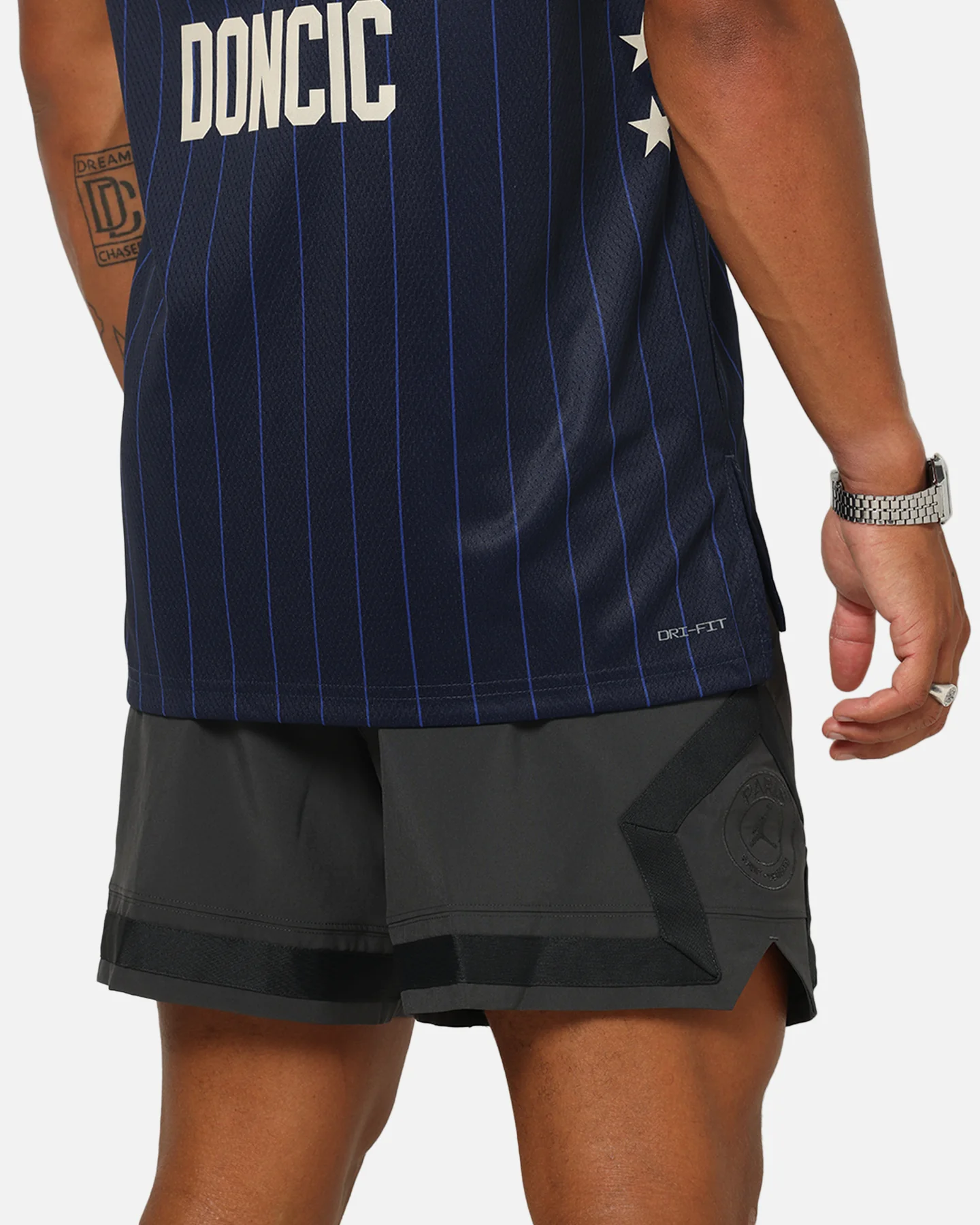 Jordan Paris Saint-Germain Diamond Shorts Anthracite/Off White - Image 4