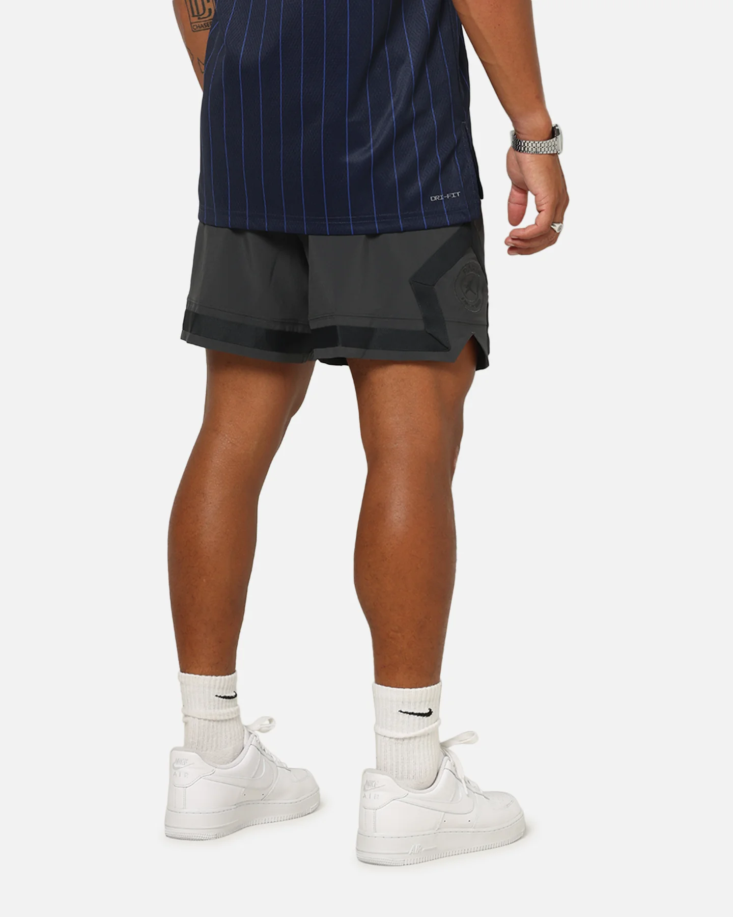 Jordan Paris Saint-Germain Diamond Shorts Anthracite/Off White - Image 5