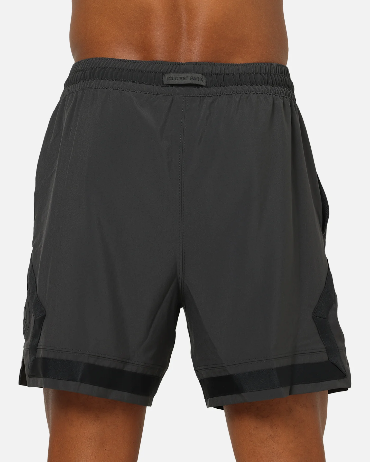Jordan Paris Saint-Germain Diamond Shorts Anthracite/Off White - Image 8