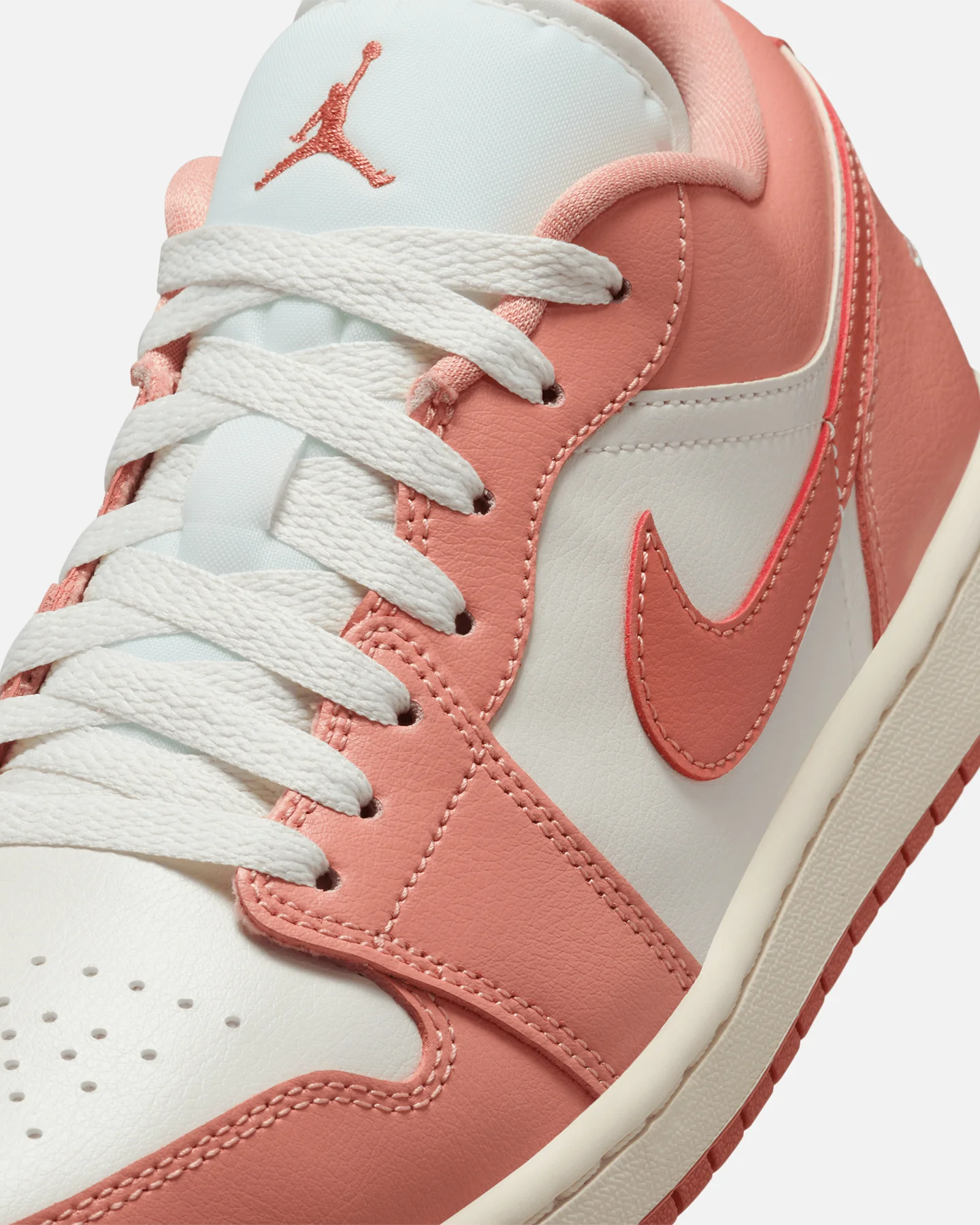 Jordan Women's Air Jordan 1 Low Sail/Madder Root - Image 6
