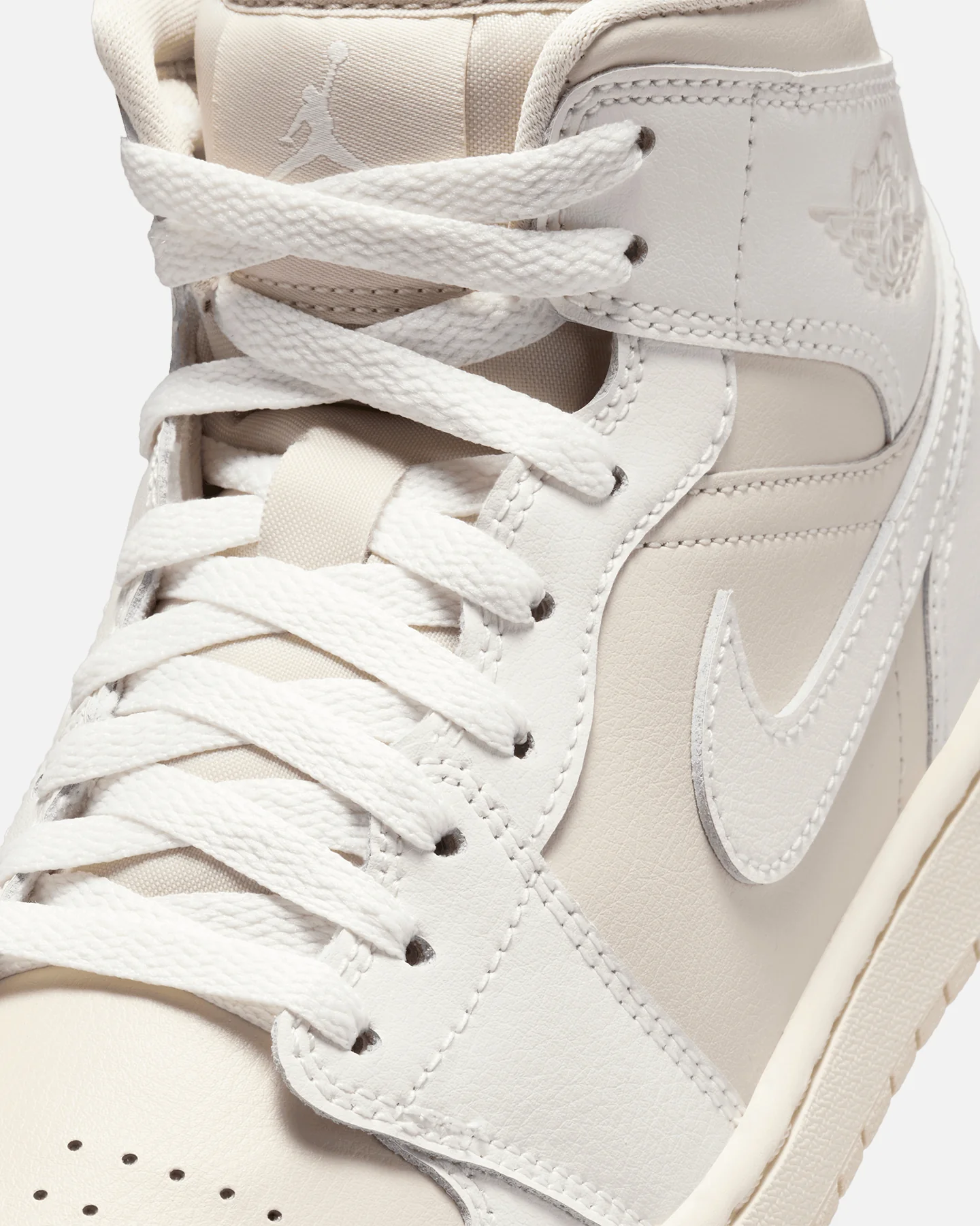 Jordan Women's Air Jordan 1 Mid "Legend Light Brown" Legend Light Brown - Image 6