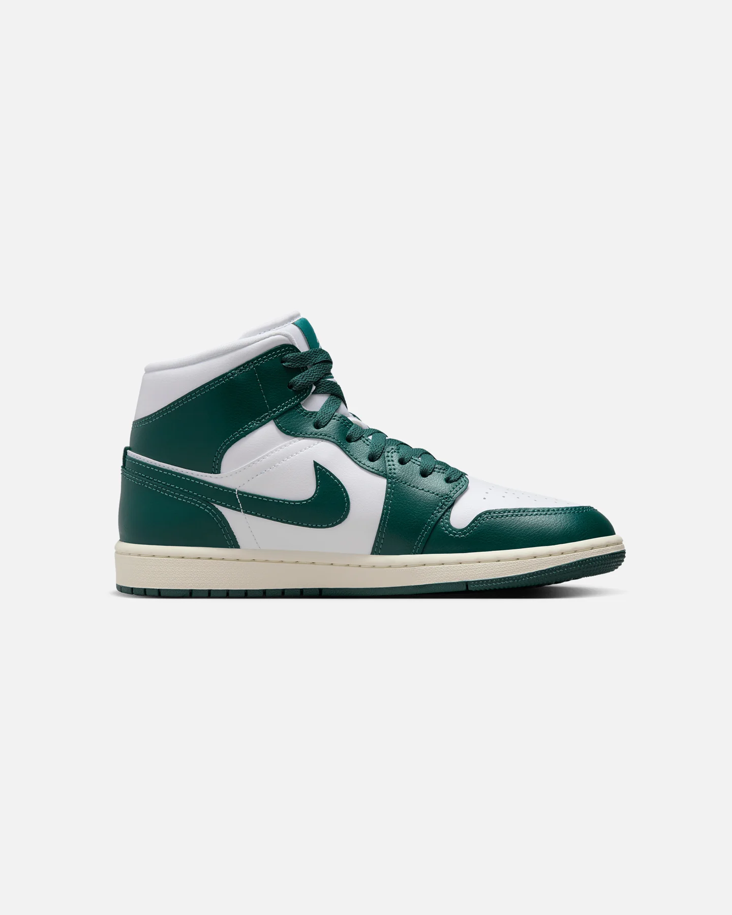 Jordan Women's Air Jordan 1 Mid "Oxidised Green" White/Oxidized Green - Image 4