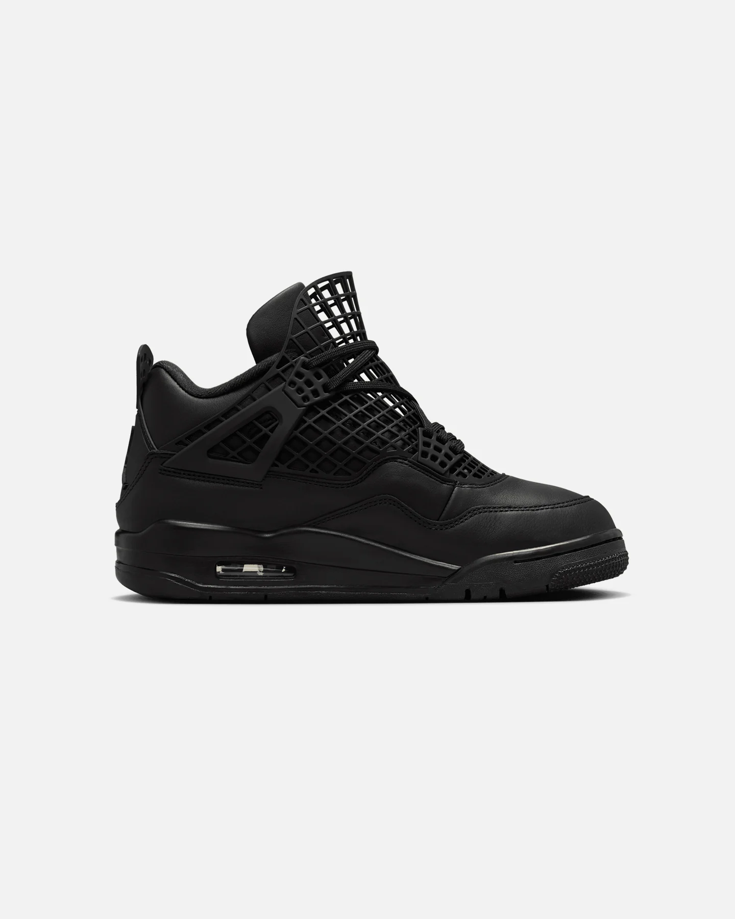 Jordan Women's Air Jordan 4 Net "Black" Black/Black - Image 4