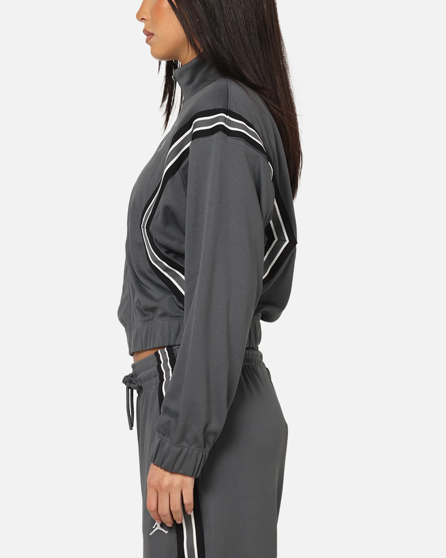 Jordan Women's Brooklyn Full-Zip Track Jacket Iron Grey - Image 5