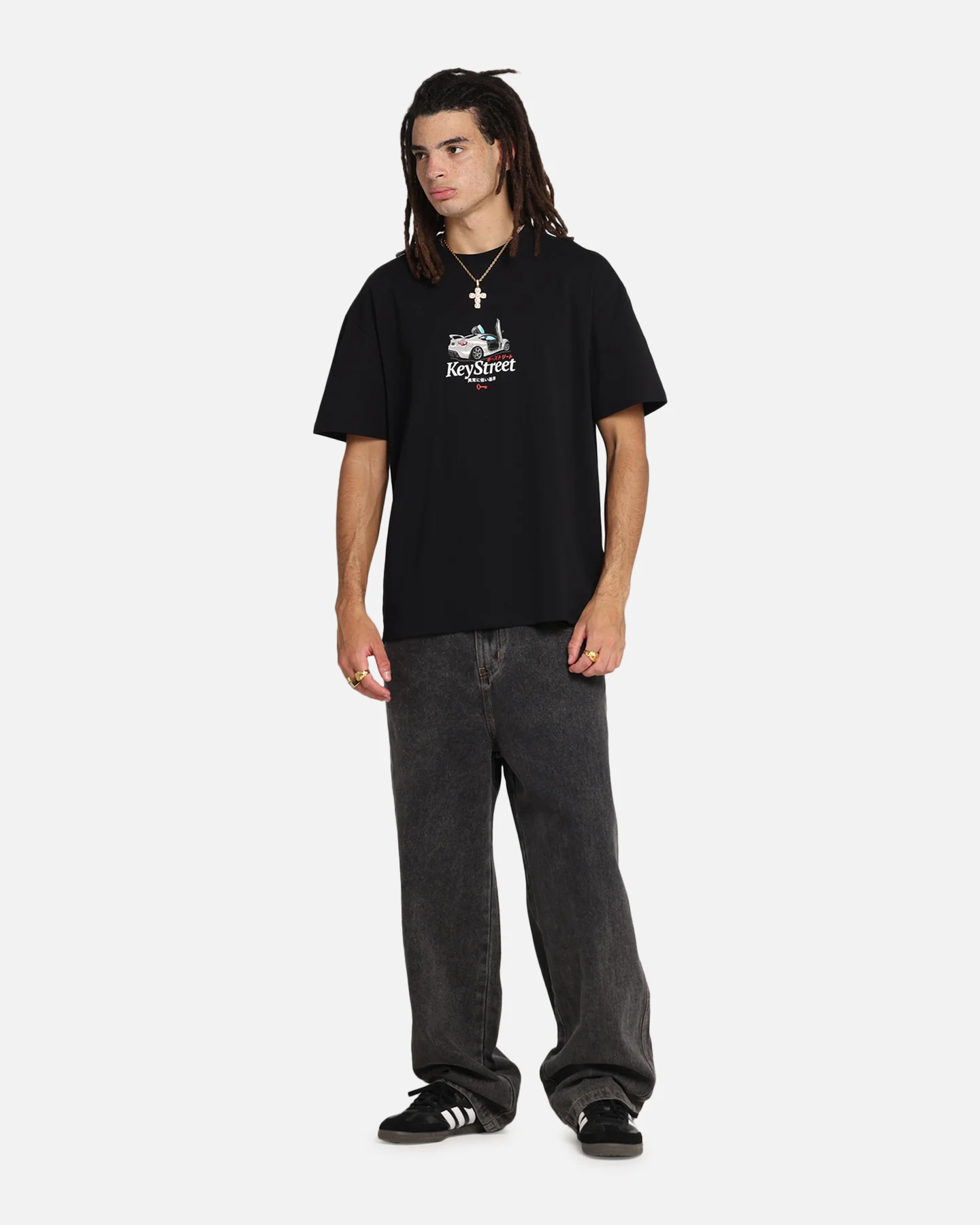 Key Street Control And Chaos T-Shirt Black - Image 4