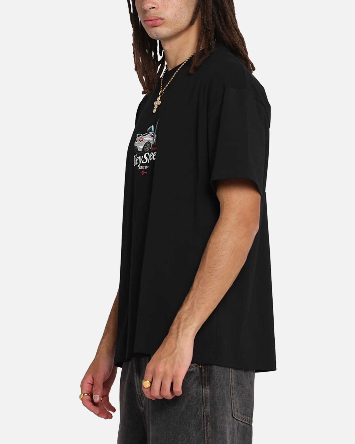 Key Street Control And Chaos T-Shirt Black - Image 6