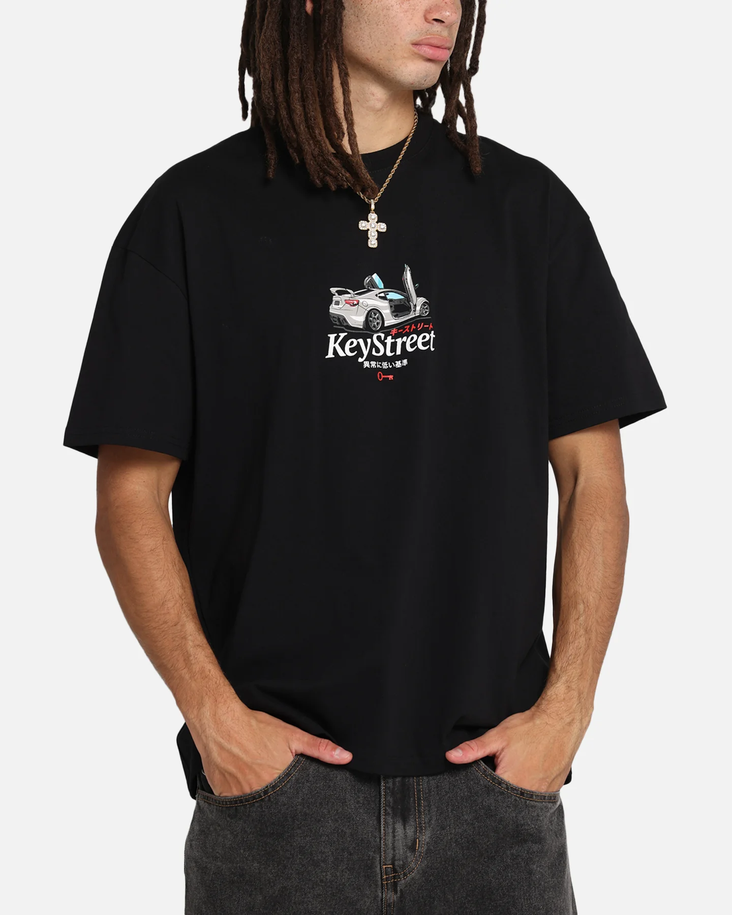 Key Street Control And Chaos T-Shirt Black - Image 8