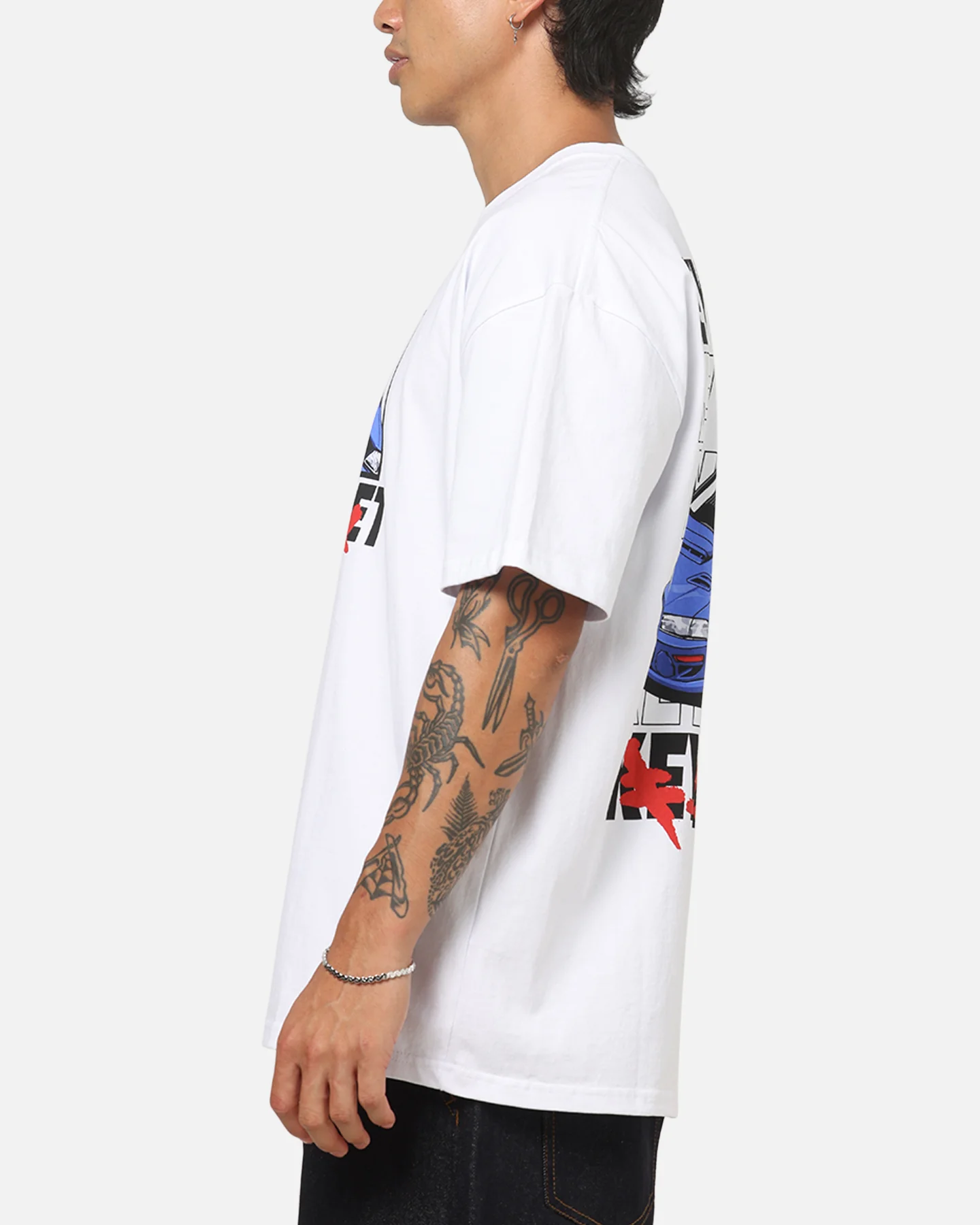Key Street Homage Heavy T-Shirt White - Image 6