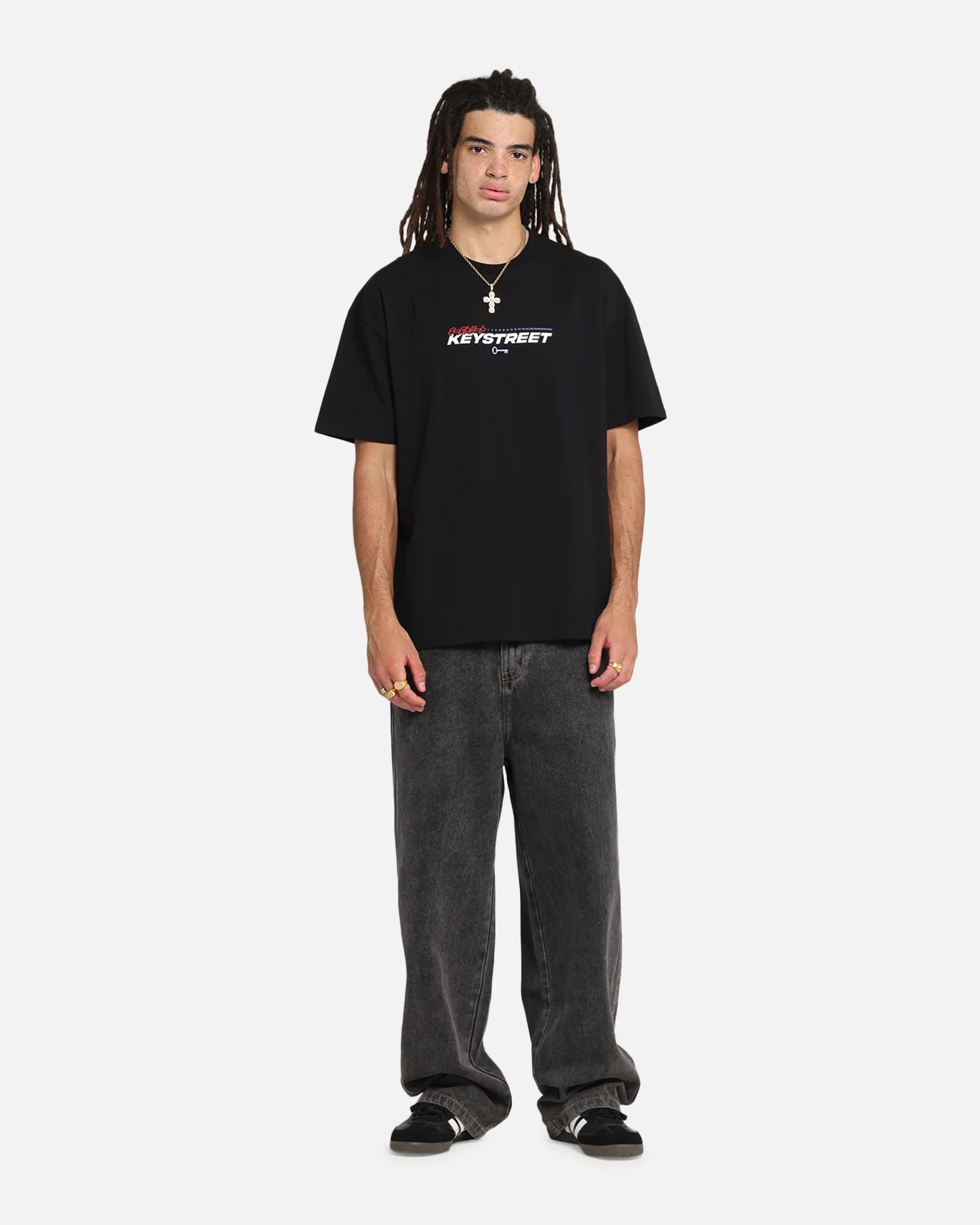 Key Street Send It T-Shirt Black - Image 3