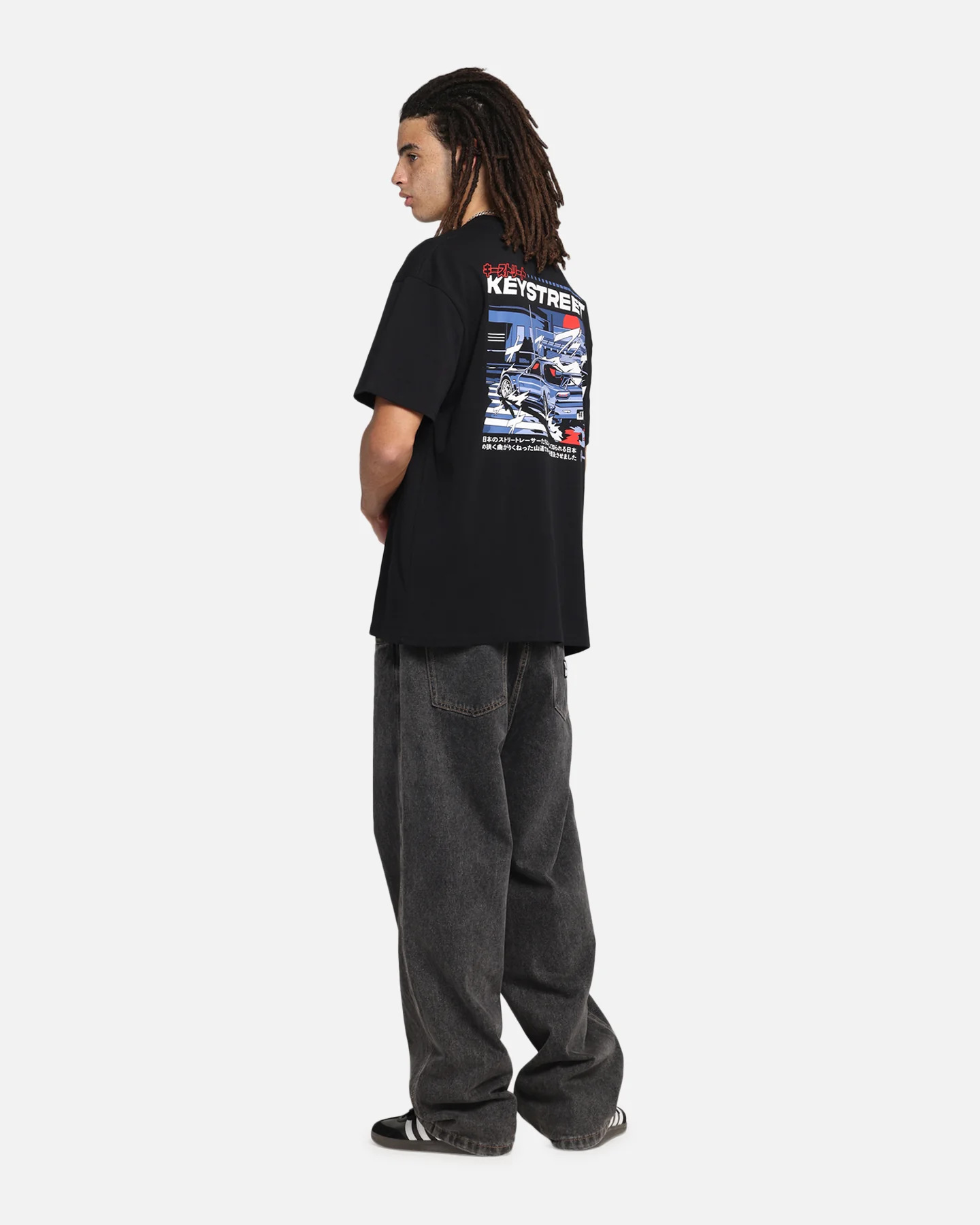 Key Street Send It T-Shirt Black - Image 4
