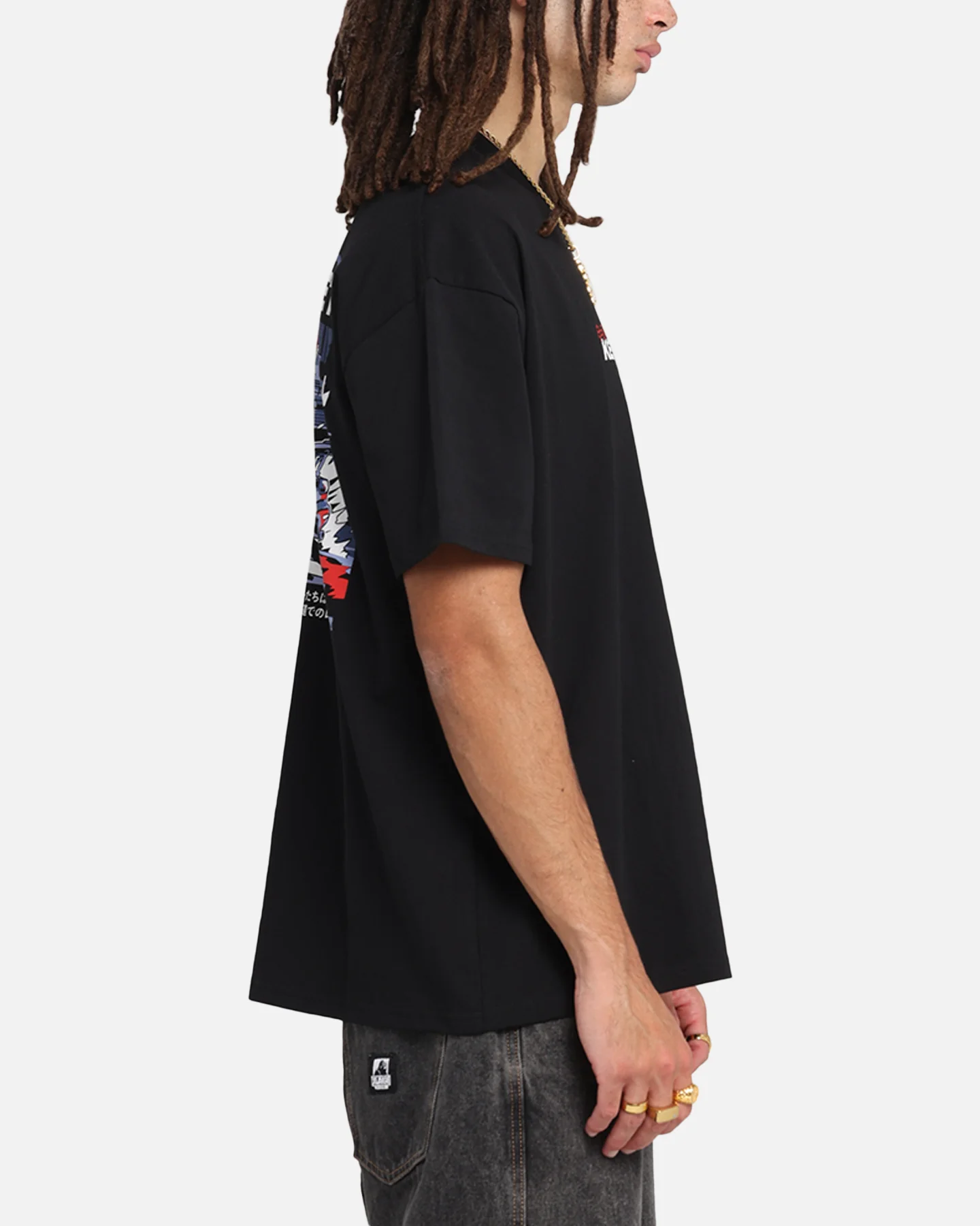 Key Street Send It T-Shirt Black - Image 5