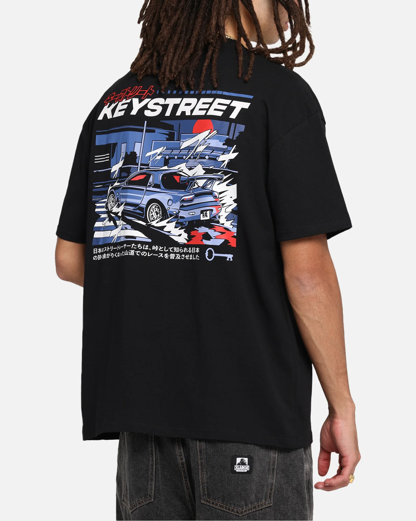 Key Street Send It T-Shirt Black - Image 8