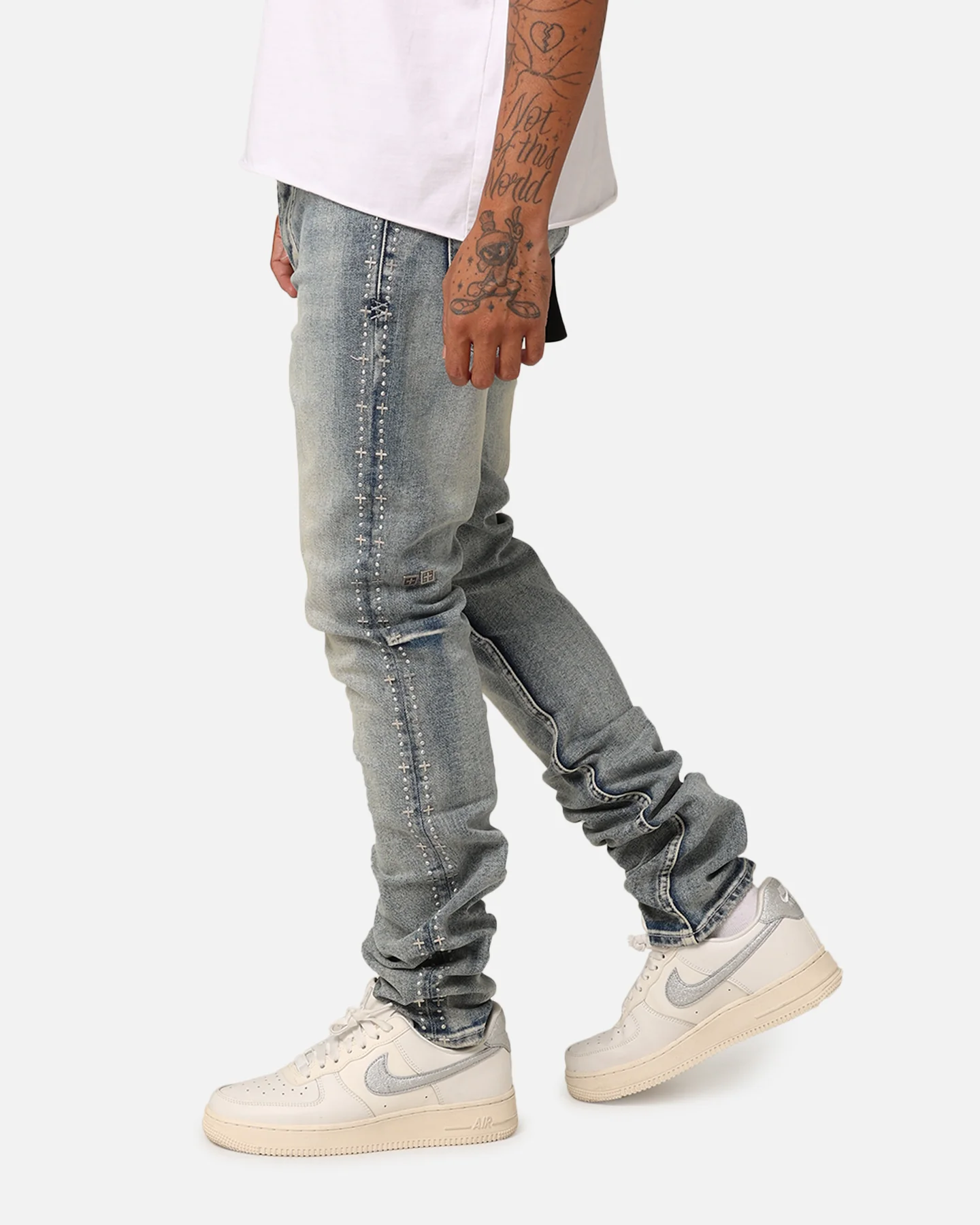 Ksubi Chitch Punk Metalik Jeans Denim - Image 6