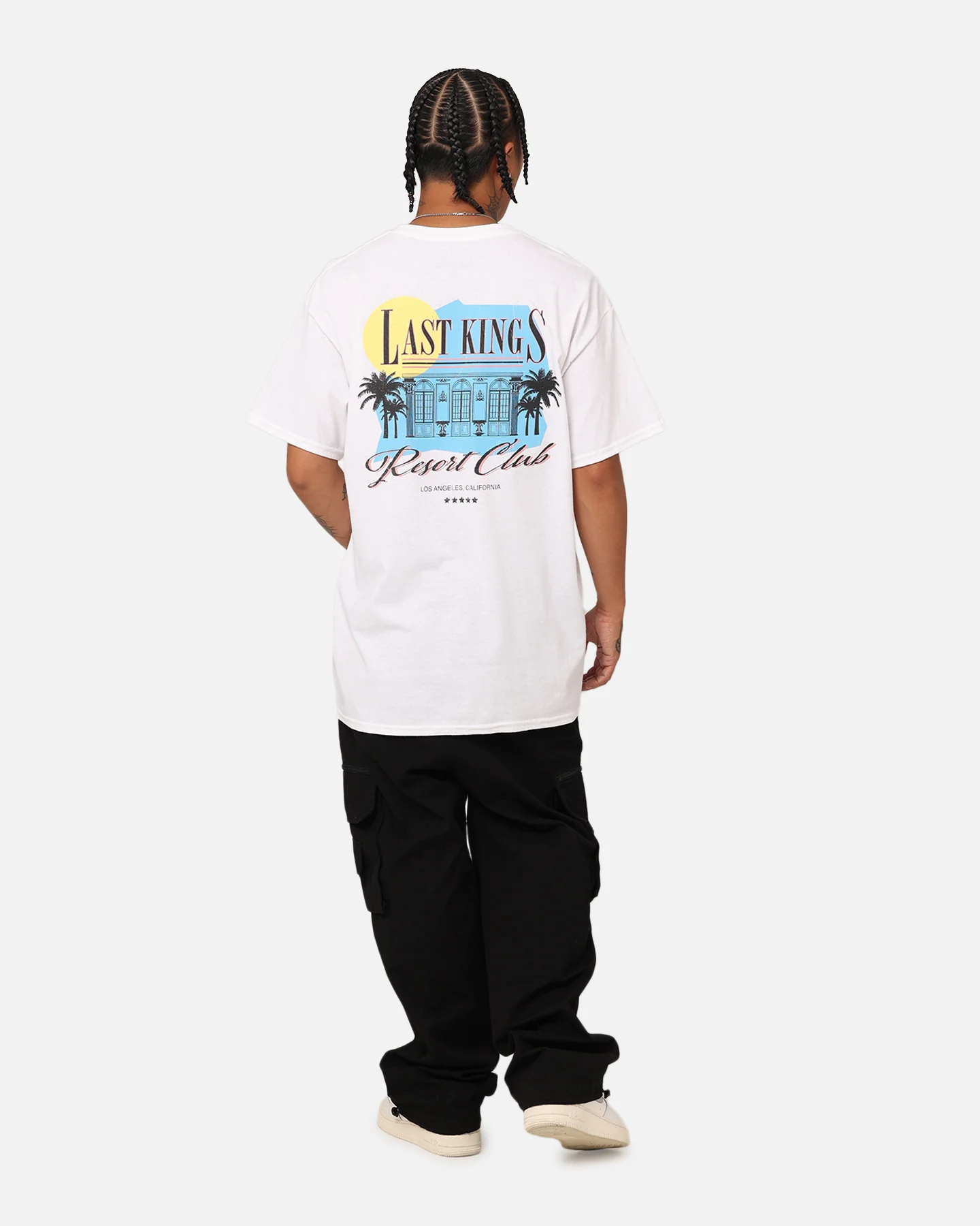 Last Kings Resort Club T-Shirt White - Image 3