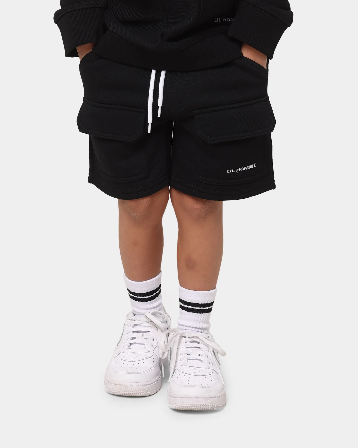 Lil Homme Kid's Dominateur Cargo Shorts Light Marle